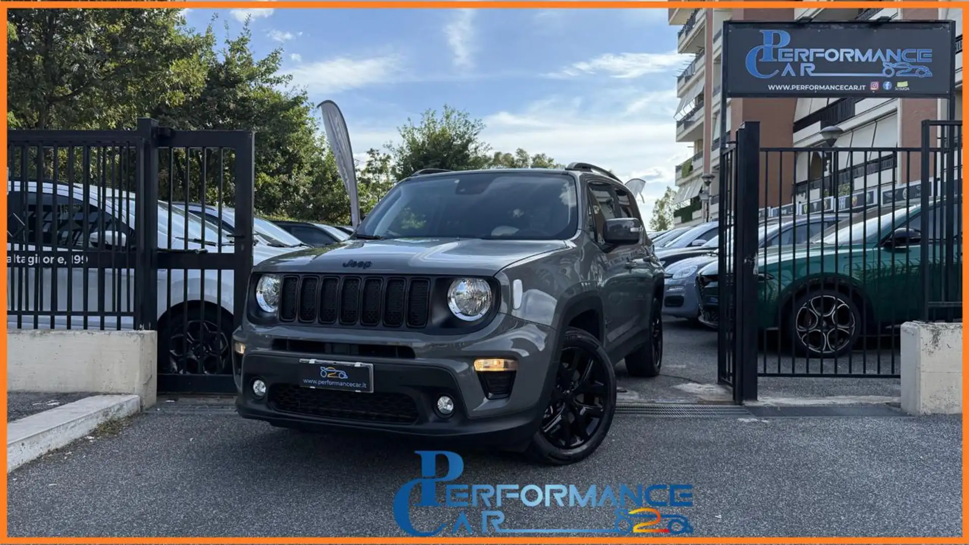 Jeep Renegade 1.3T4 190CV PHEV4xe AT6 LIMITED*C.L.18*BLACK PACK* Szary - 1