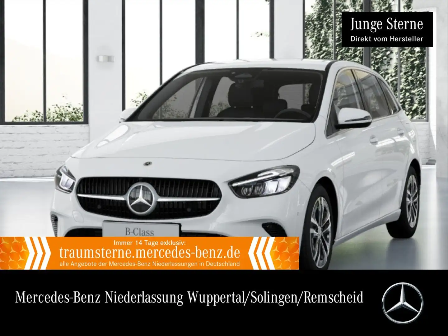 Mercedes-Benz B 180 PROGRESSIVE+LED+KAMERA+7G Weiß - 1