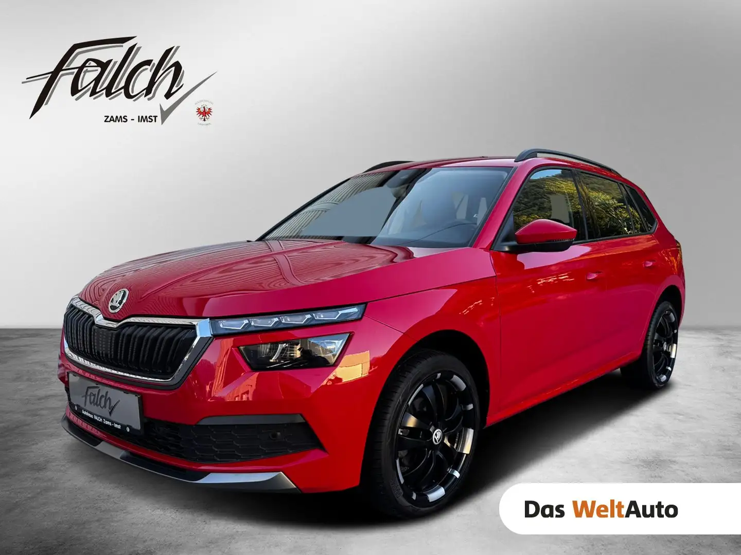 Skoda Kamiq Ambition TSI Rosso - 1