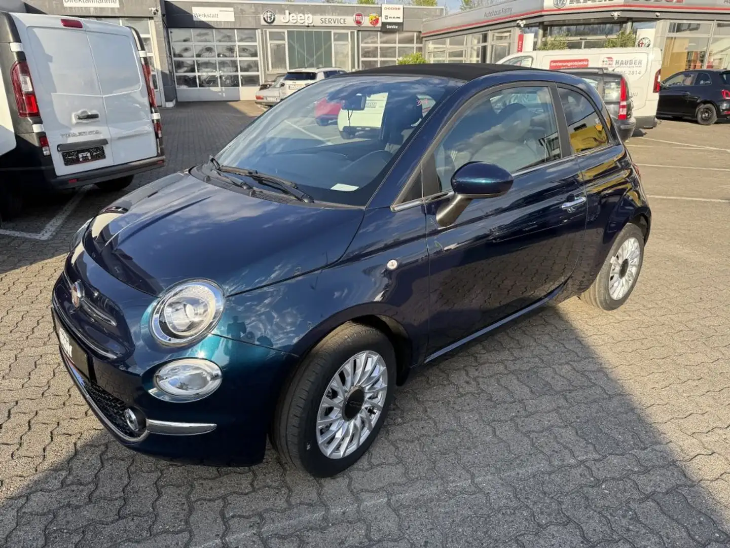 Fiat 500 C 1.0 GSE Hybrid Dolcevita Blauw - 1