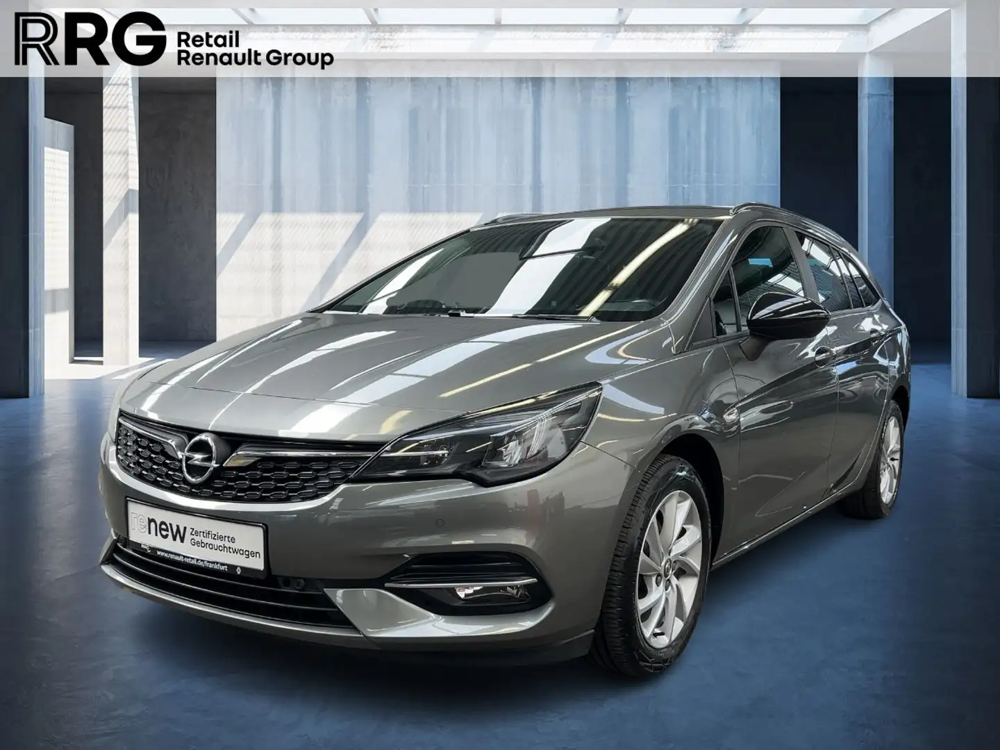 Opel Astra KOMBI EDITION 1.5 D AHK NAVI PTS Grau - 1