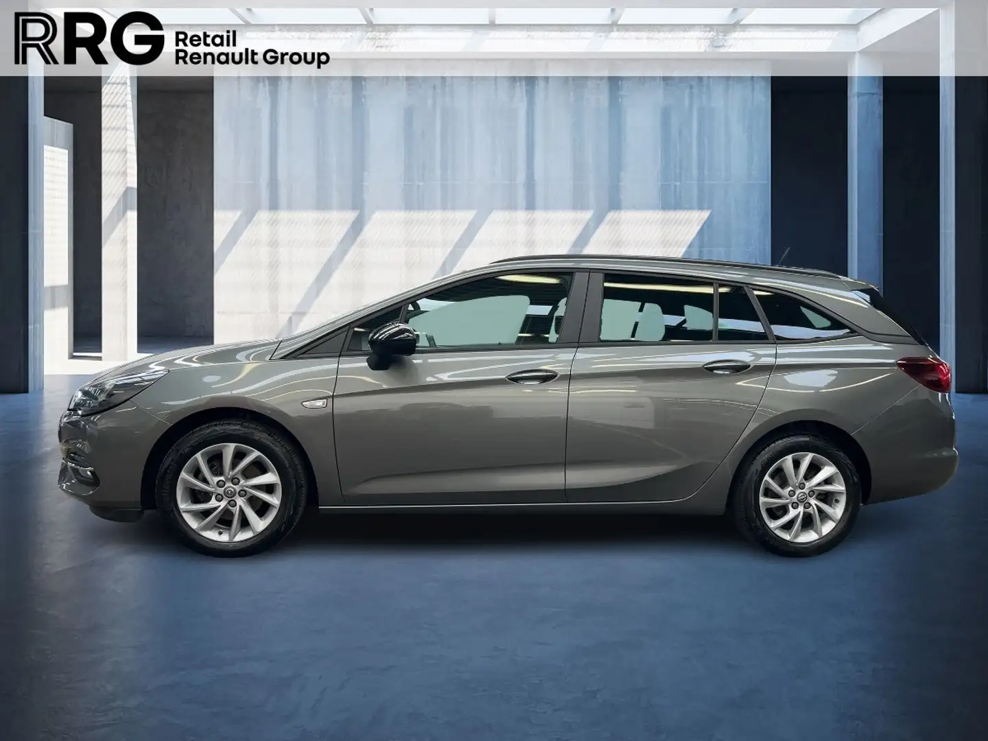 Opel Astra KOMBI EDITION 1.5 D AHK NAVI PTS Grau - 2