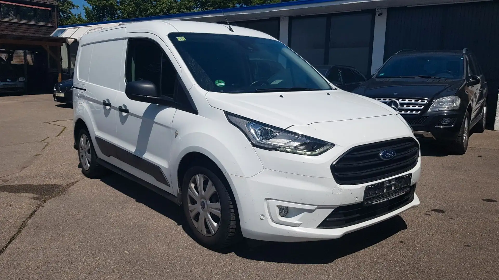 Ford Transit Connect Kasten Trend aut. Navi ~ Xenon ~ AHK Blanc - 1