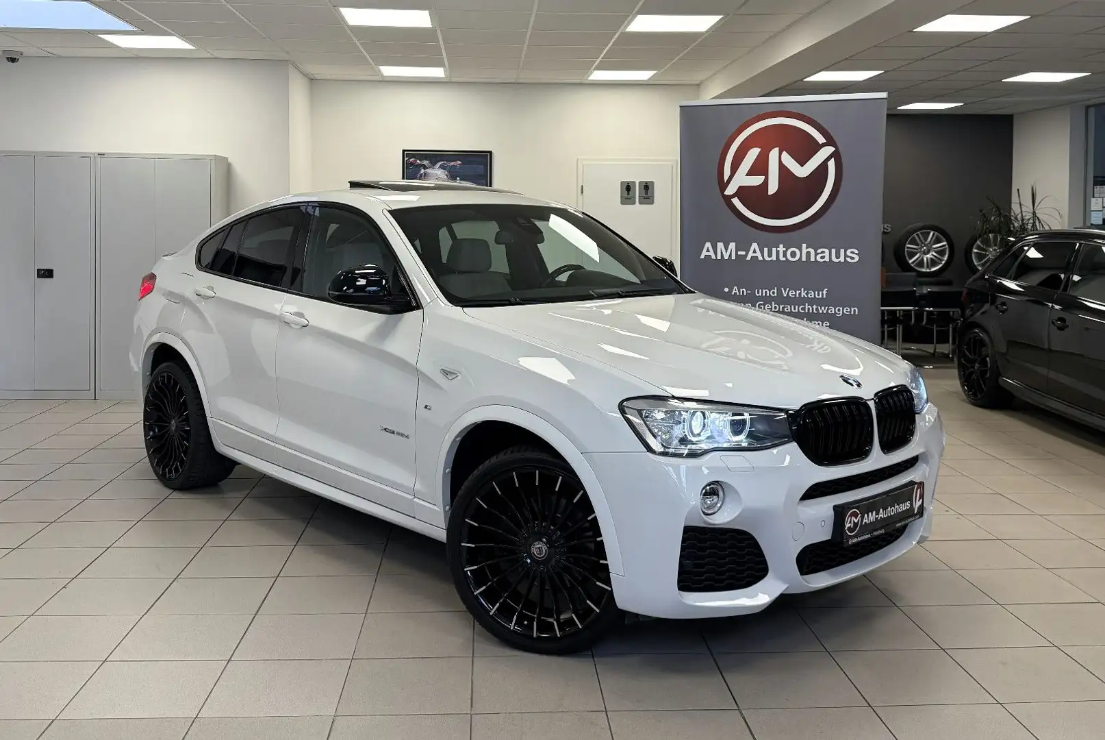 BMW X4 xDrive 20d *M Sport*GlasSD*HUD*StdHzg*Alpina Weiß - 1