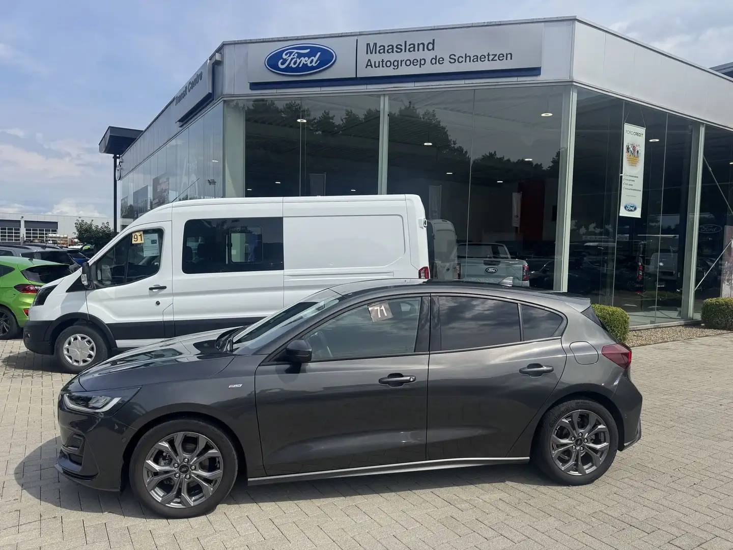 Ford Focus EcoBoost mHEV Active AUT Gris - 1