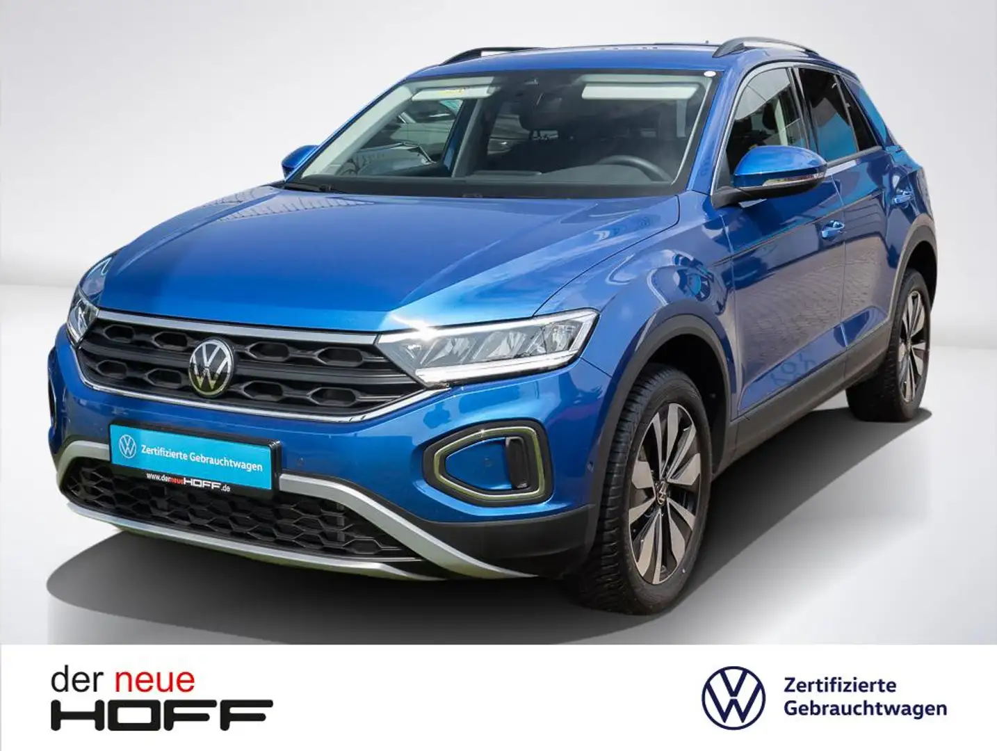 Volkswagen T-Roc 1.0 TSI Move Navi Bluetooth LED Anschlussgarantie Blu/Azzurro - 1