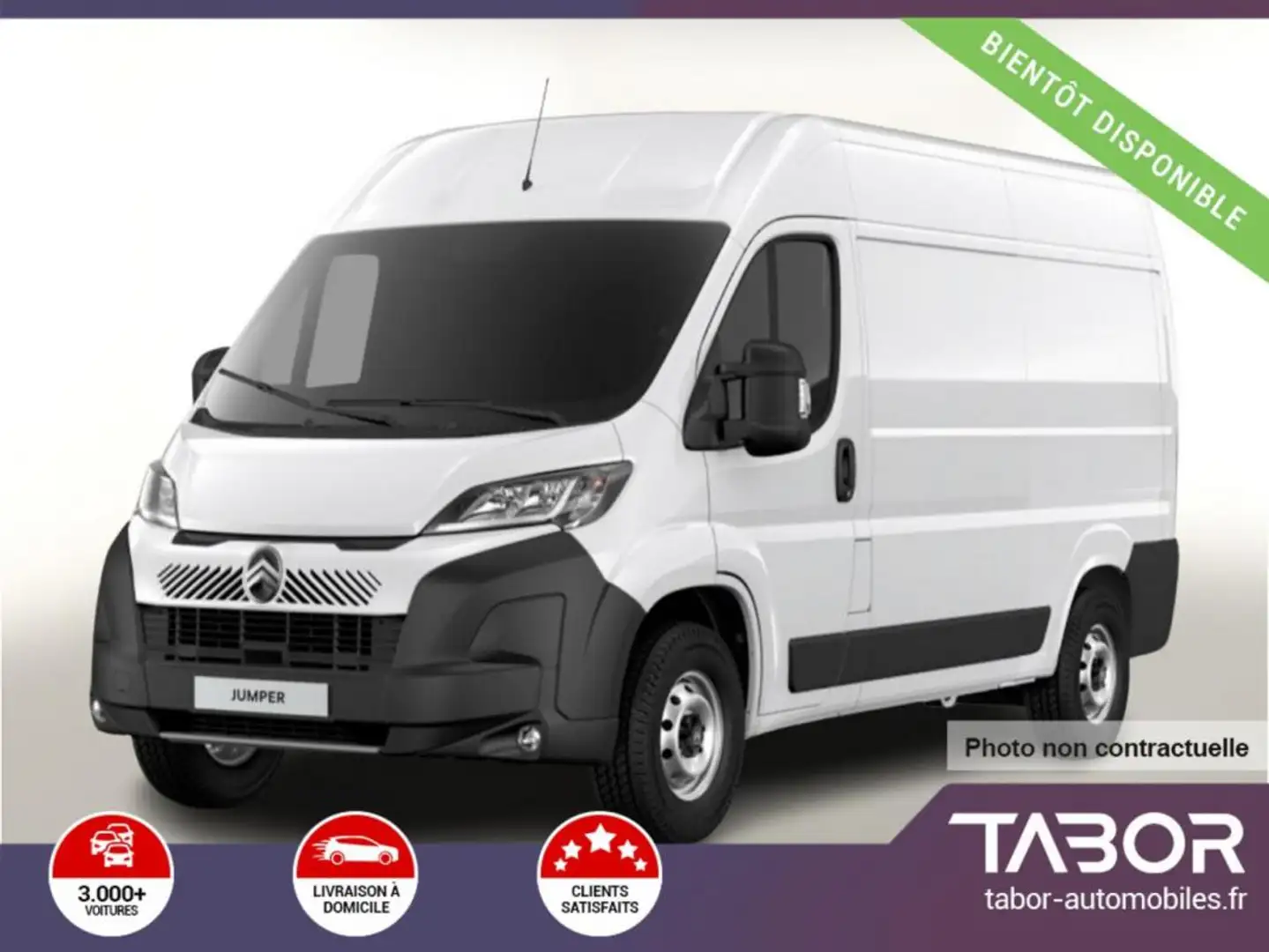 Citroen Jumper 35 L2H2 2.2 BHDi 140 270° Regu. Blanc - 1