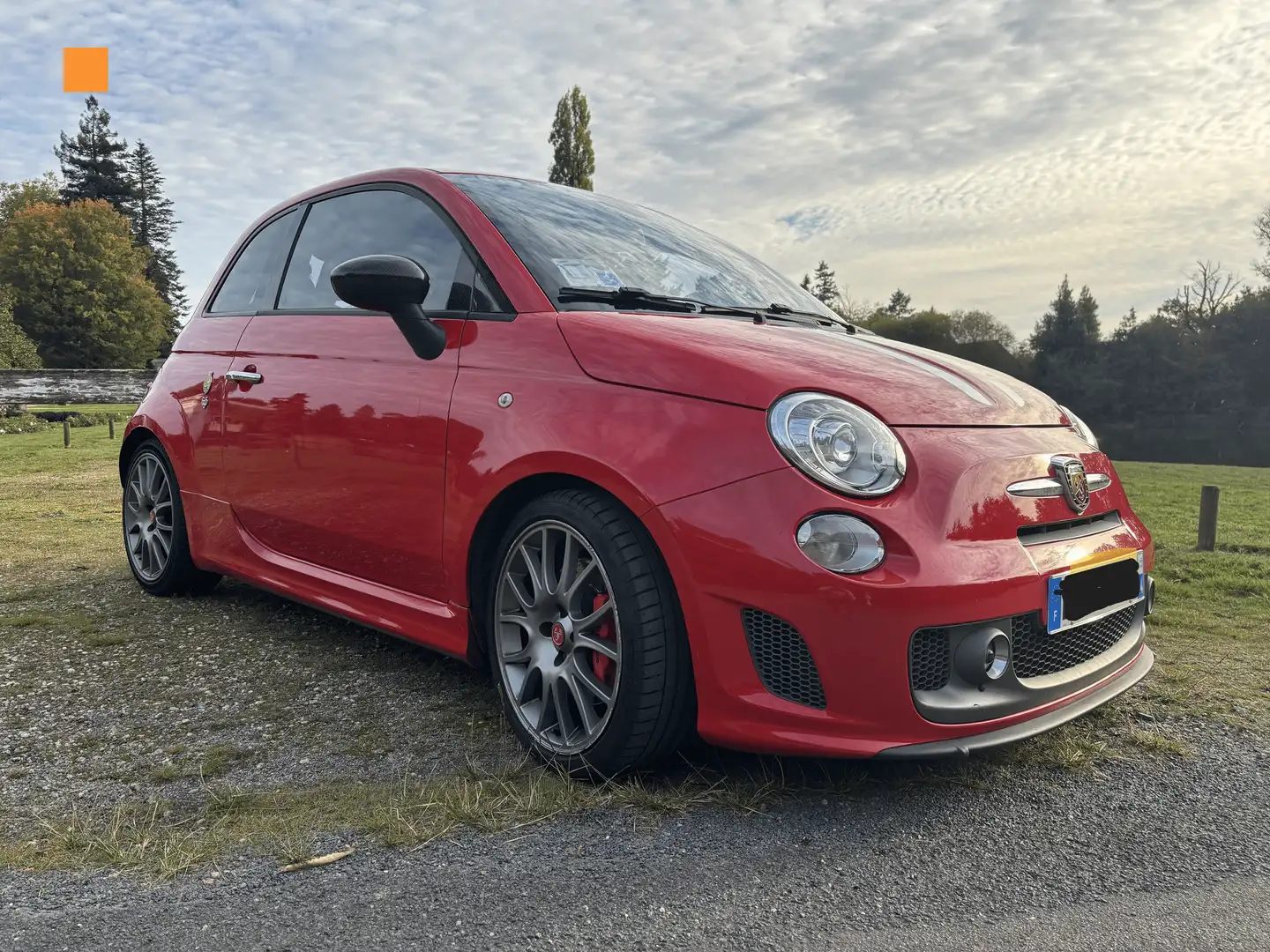 Abarth 695 695 1.4 Turbo 180 ch Tributo Ferrari A Rood - 2