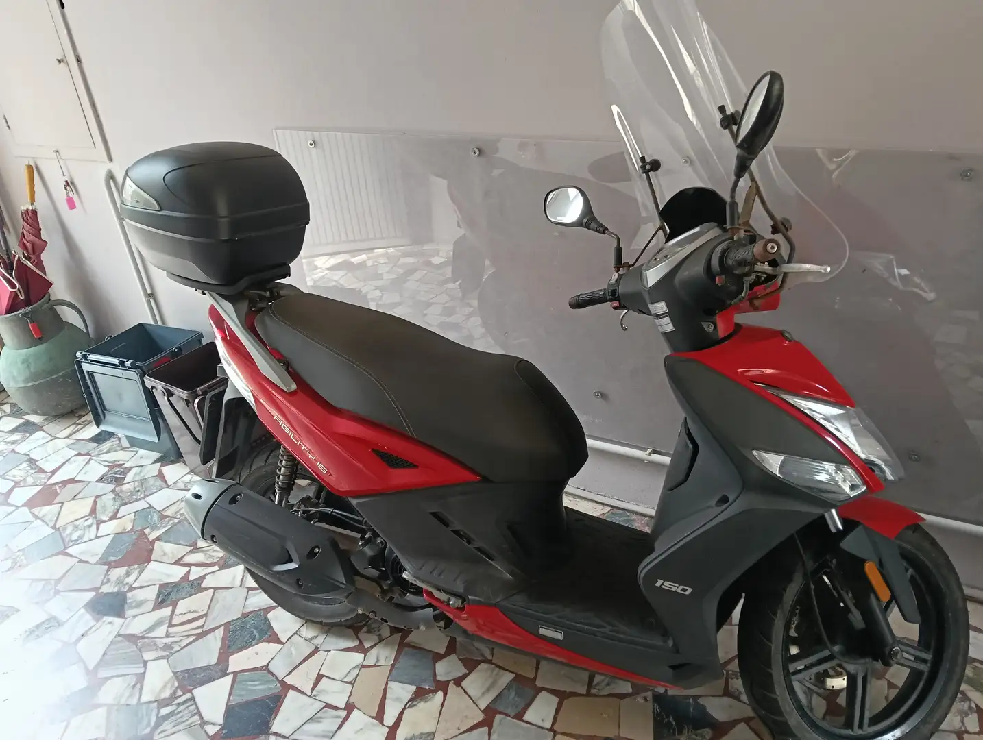 Kymco Agility 150 Rojo - 1