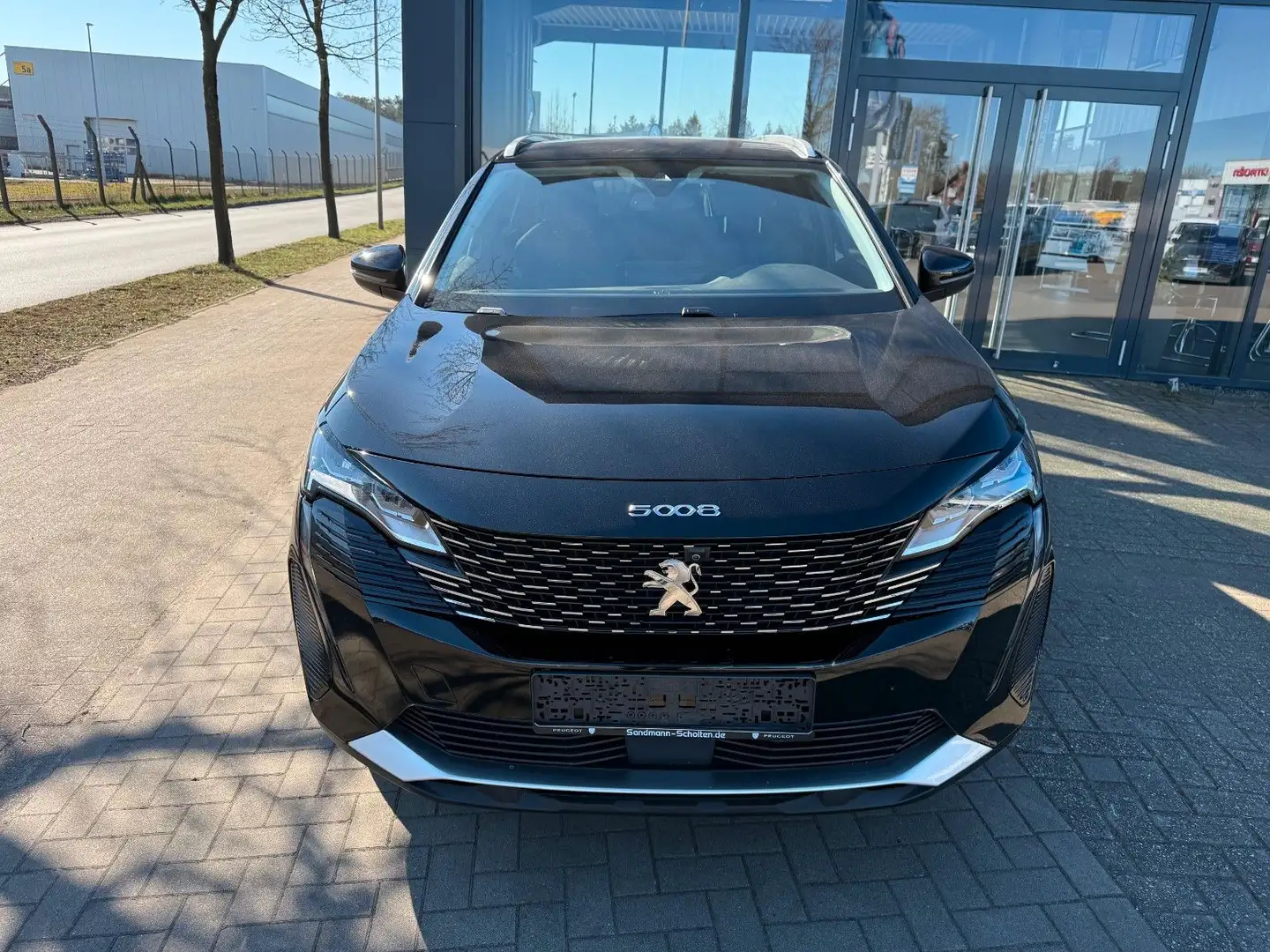 Peugeot 5008 Allure Pack BlueHDI180 AHK, Shz KeyLess Schwarz - 2
