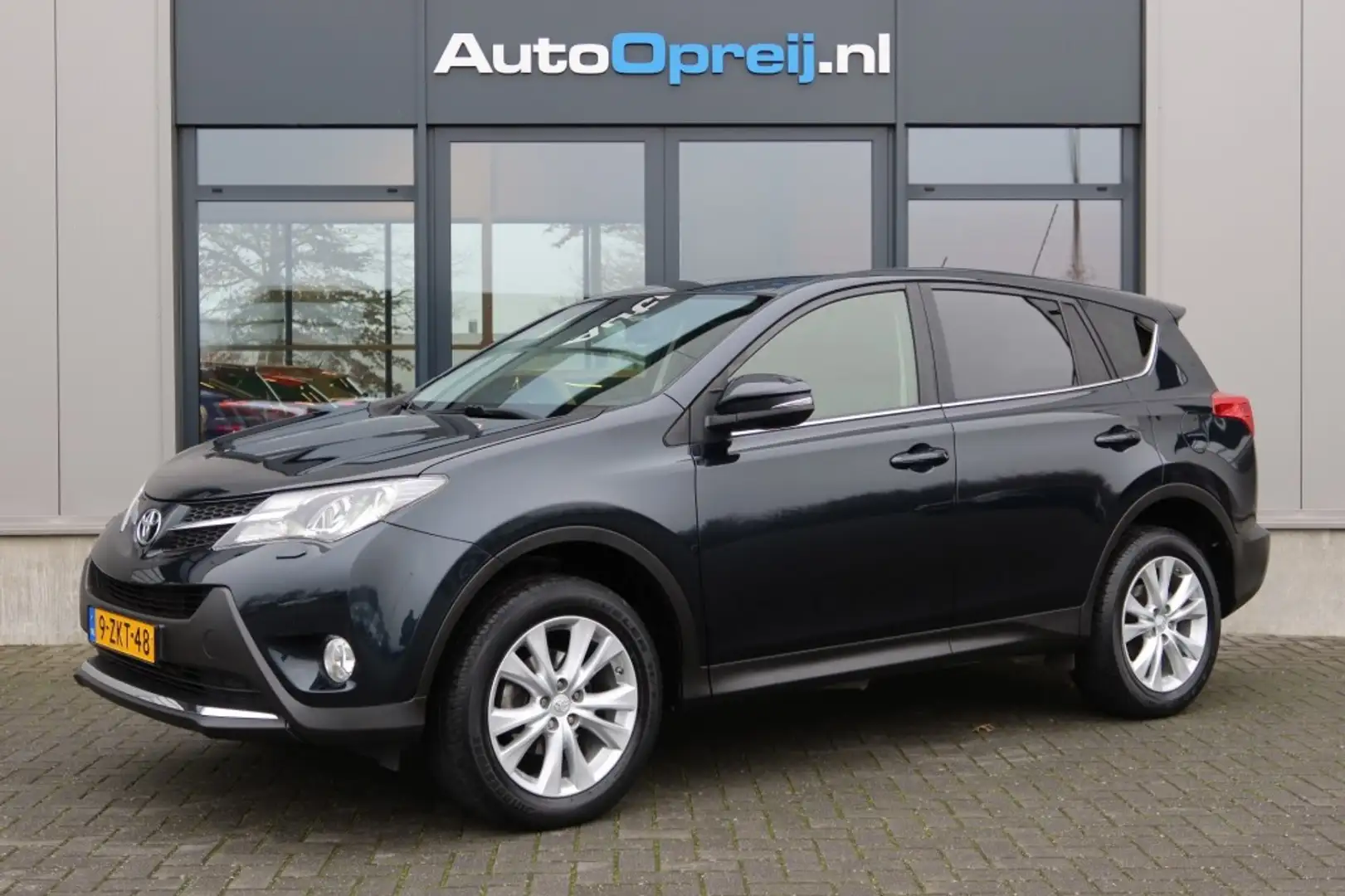 Toyota RAV 4 2.0 VVT-I 4WD Executive Business NAVI Camera, Leer Grijs - 1