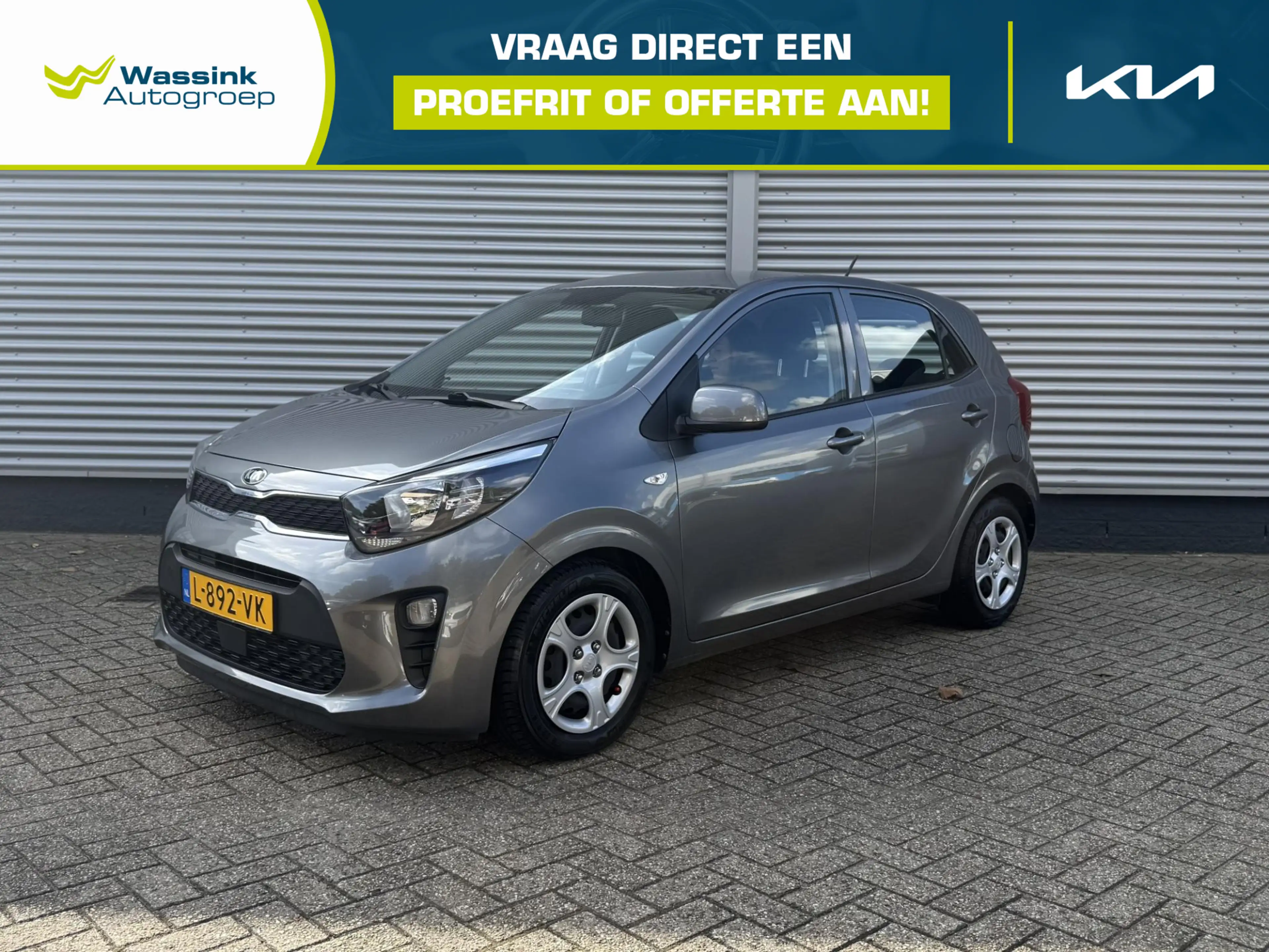 Kia Picanto 1.0 DPi ComfortLine | Airco | Cruise Control | Blu