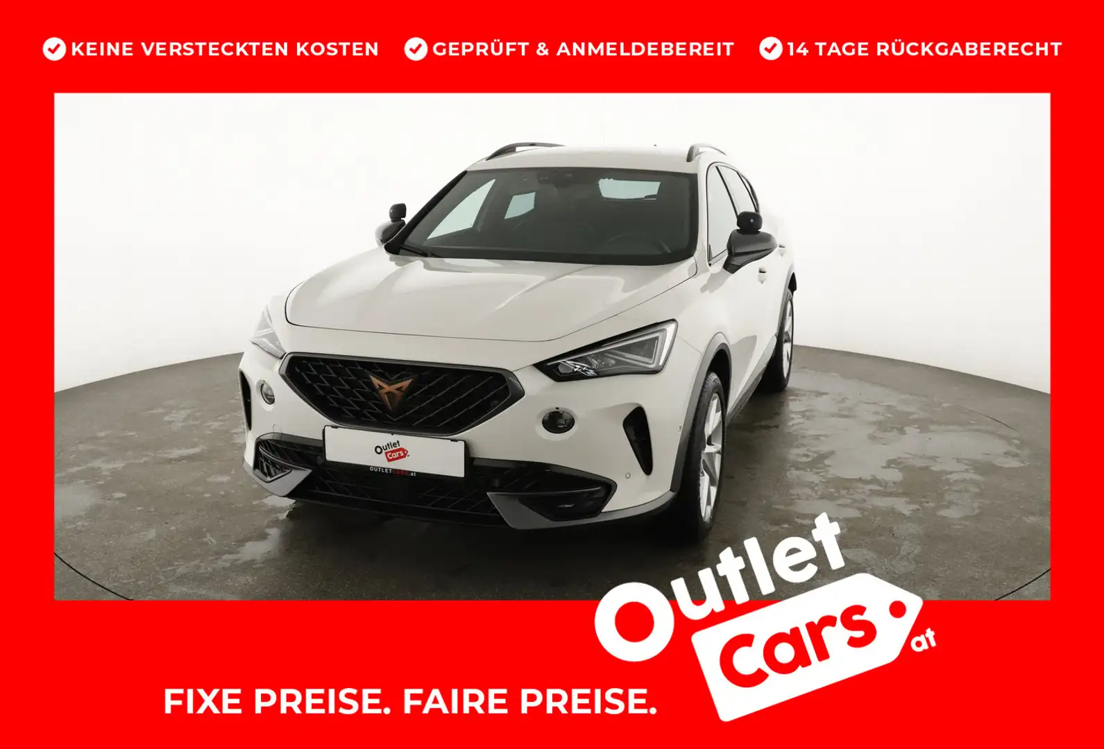CUPRA Formentor 2,0 TDI 4Drive Cupra DSG Weiß - 1