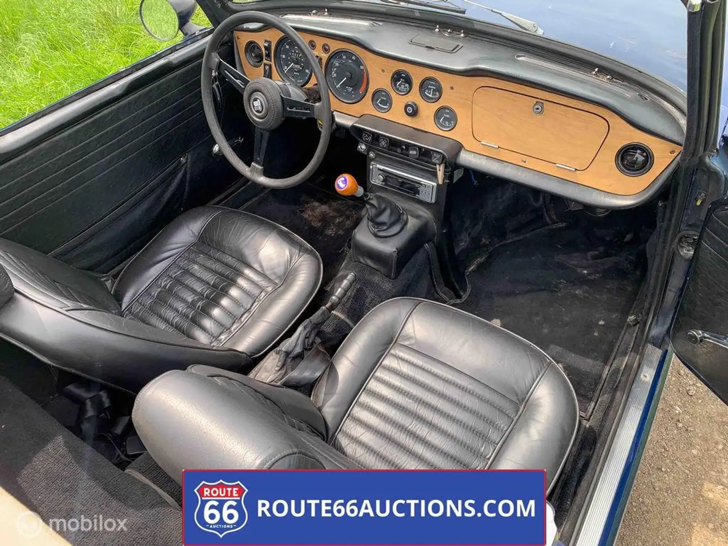 Triumph TR6 | 1970 | Route 66 Auctions Noir - 2