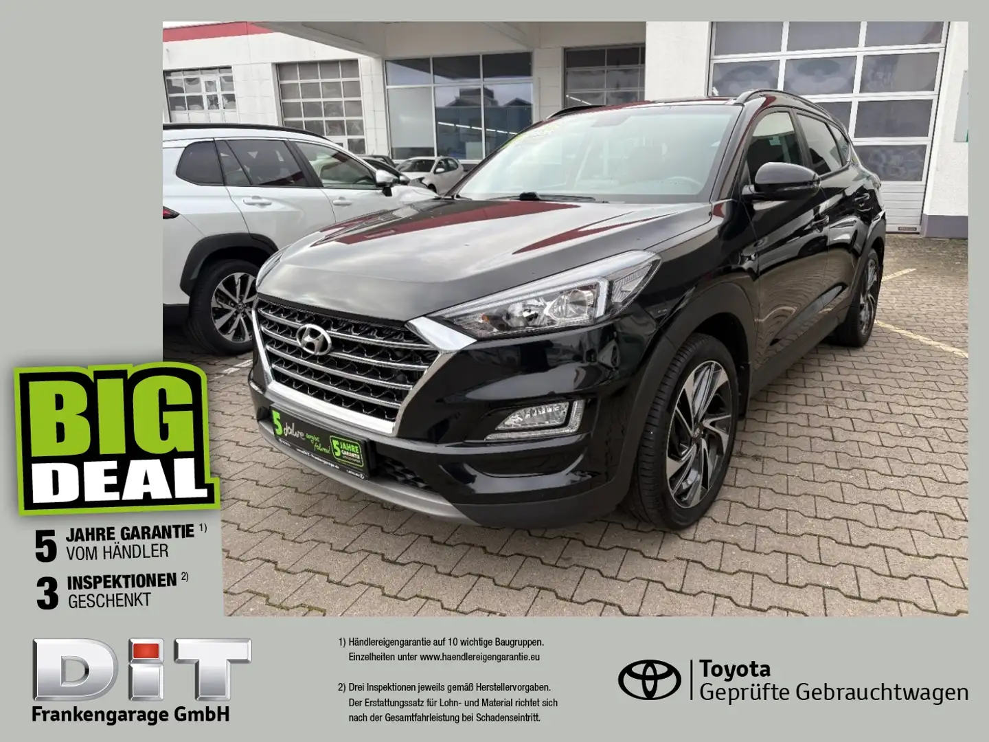 Hyundai TUCSON 1.6 CRDi Select Pano, Navi, 8-fach, Kamera Noir - 1