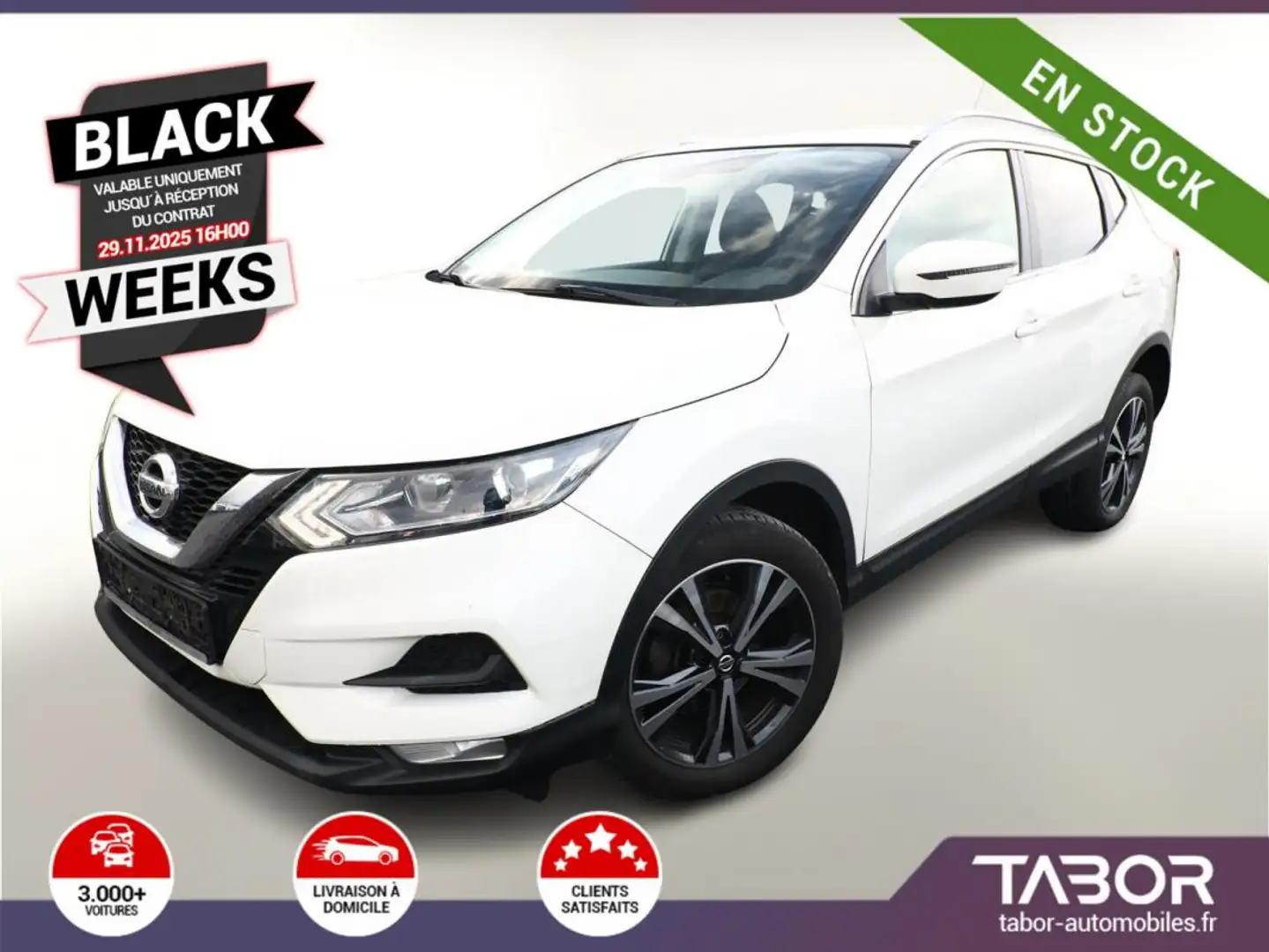 Nissan Qashqai 1.3 DIG-T 160 DCT Acenta Deluxe Weiß - 1