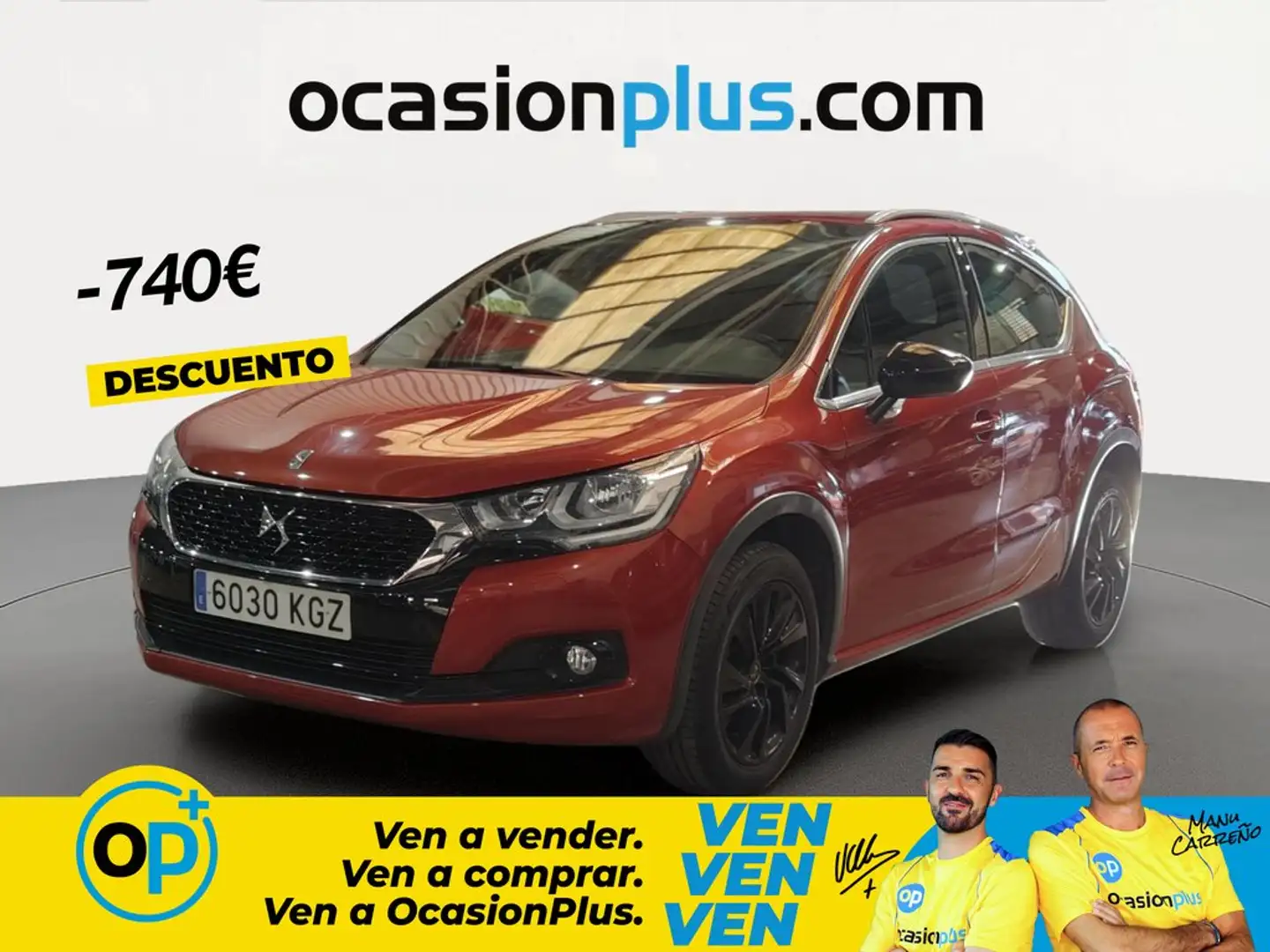 DS Automobiles DS 4 Crossback 1.2 PureTech S&S Desire Naranja - 1
