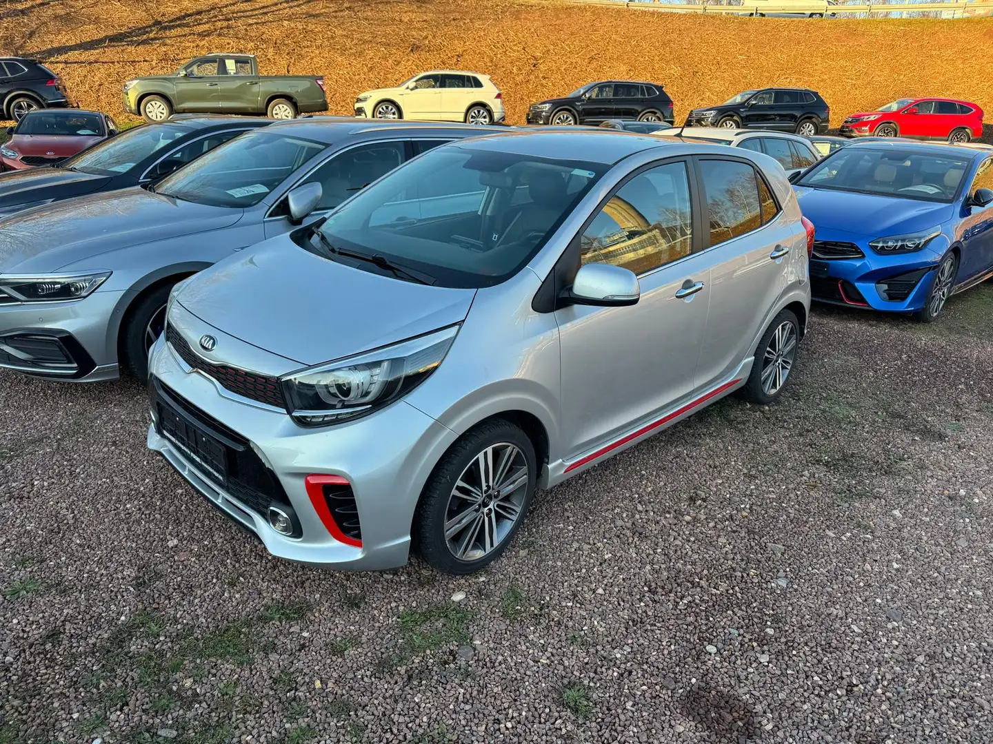 Kia Picanto 1.2 GT-Line AT SHZ|Lenkradhzg.|Klima Silber - 2