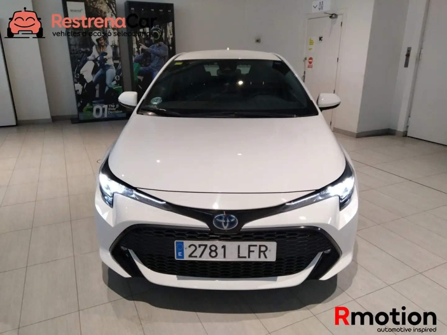 Toyota Corolla 1.8 HYBRID ACTIVE TECH E-CVT 122 5P Blanco - 2