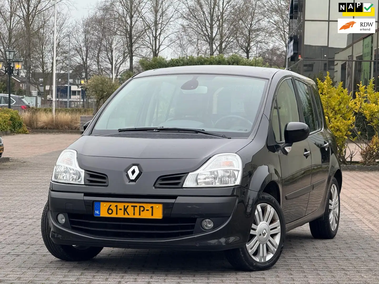 Renault Grand Modus 1.6-16V Exception| Automaat | Panoramadak | Airco Schwarz - 1