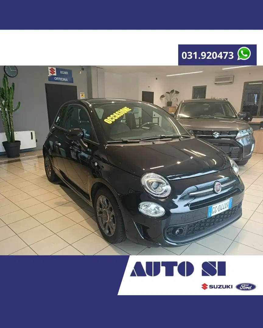 Fiat 500 500 III 2015 1.0 hybrid Connect 70cv Nero - 1