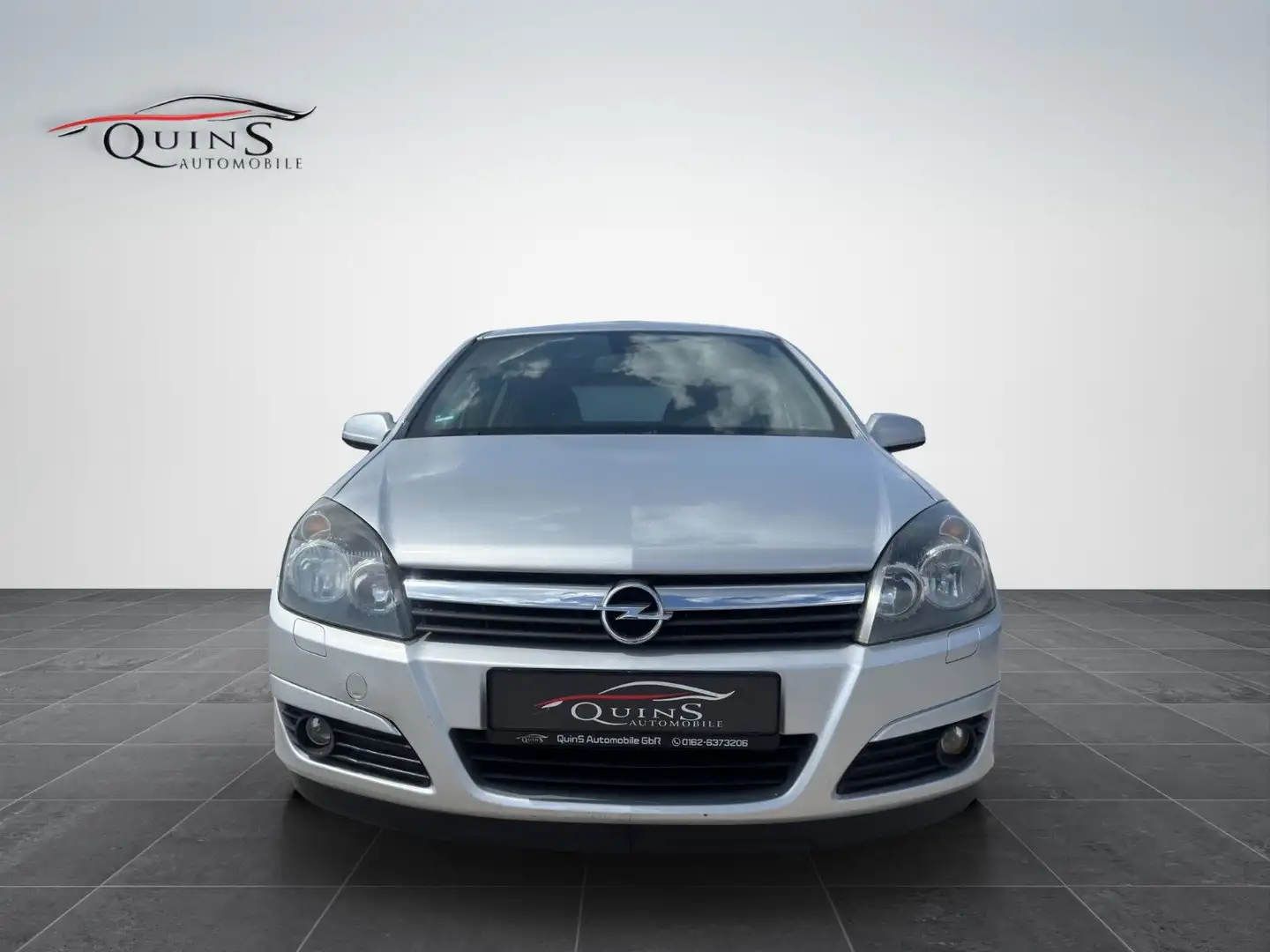 Opel Astra H Lim. Elegance TÜV NEU-AC-AUTOMATIK-AHK Argintiu - 2