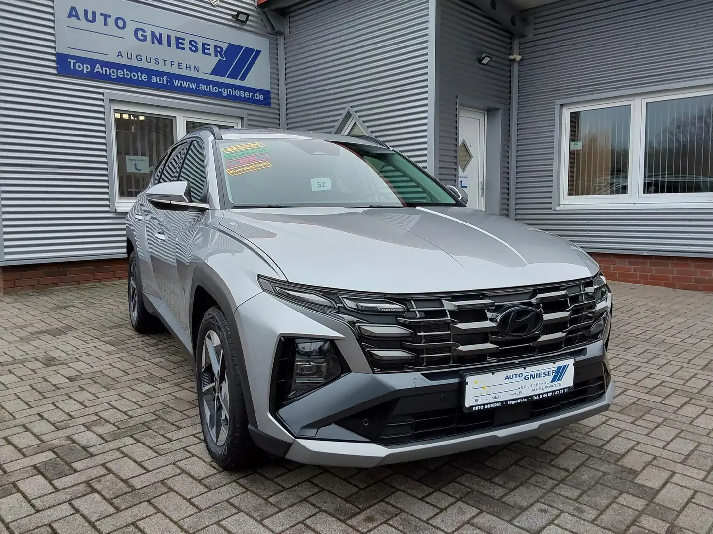 Hyundai TUCSON 1.6 T-GDI MH ACC/LED/SHZ/PDC/KAM 118 kW (160 PS... Ezüst - 1