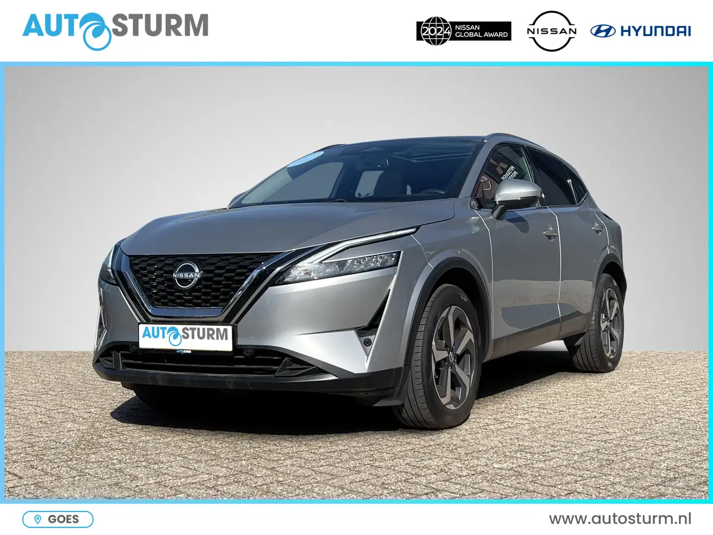 Nissan Qashqai 1.3 MHEV N-Connecta Design Pack Argent - 1