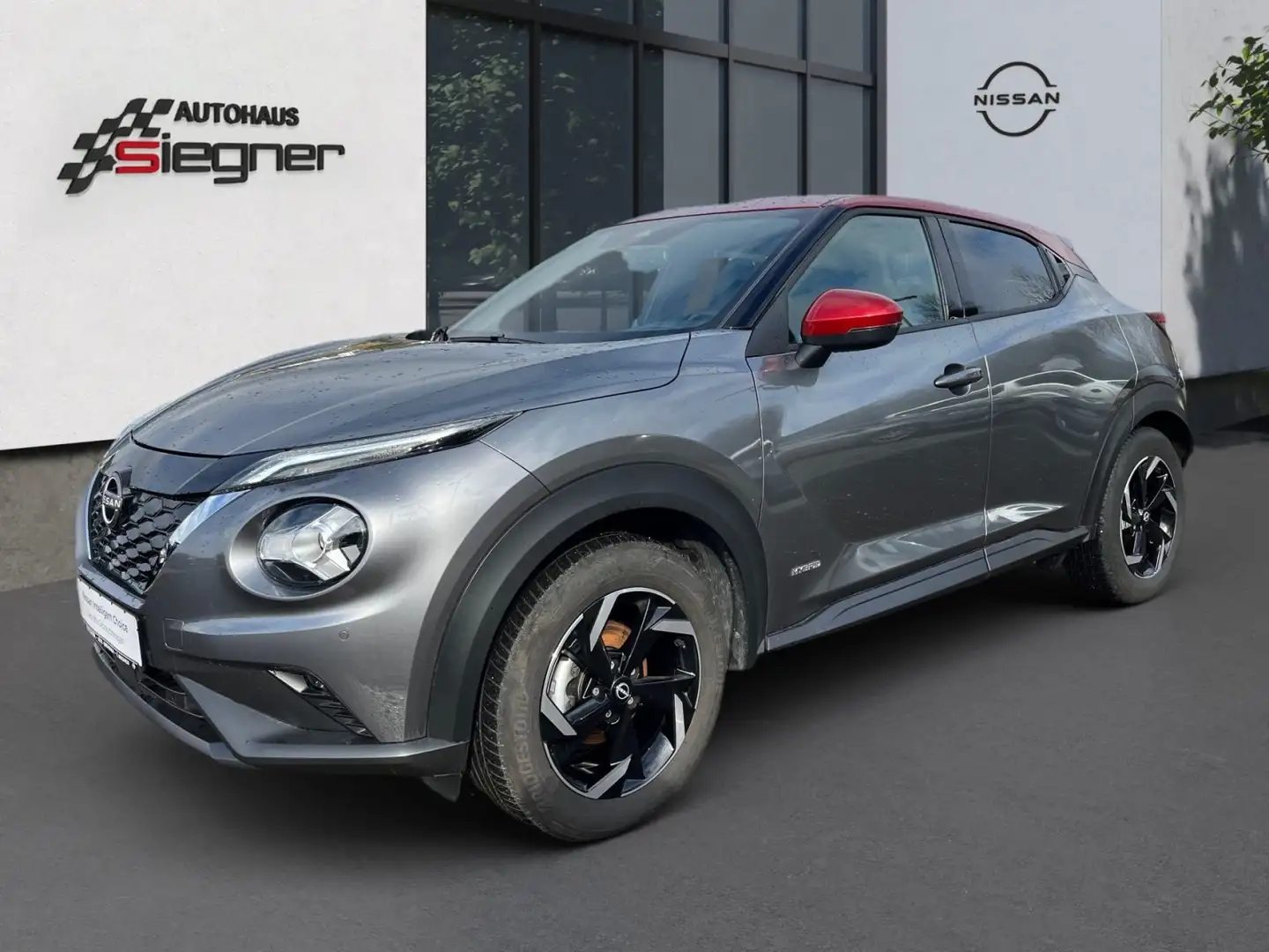 Nissan Juke Hybrid N-Connecta Navi,Winter Pak.AHK abneh Grijs - 2