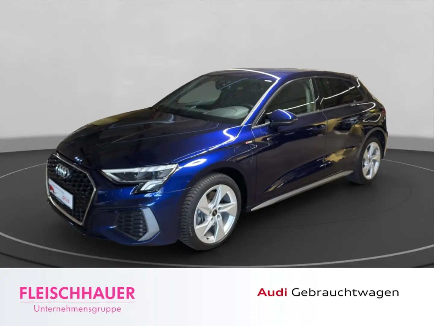 Audi A3 Sportback S line 40 TFSI e LED+CARPLAY+SHZ+PDC+GRA Blau - 1