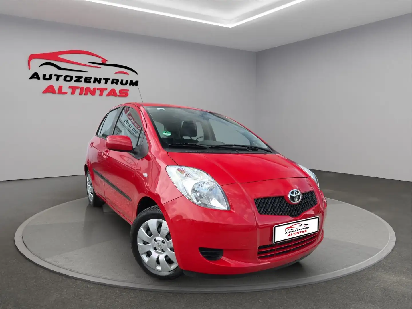 Toyota Yaris *KLIMA*52.000KM*1.HAND*PDC*ISOFIX*TÜV NEU* Rot - 2