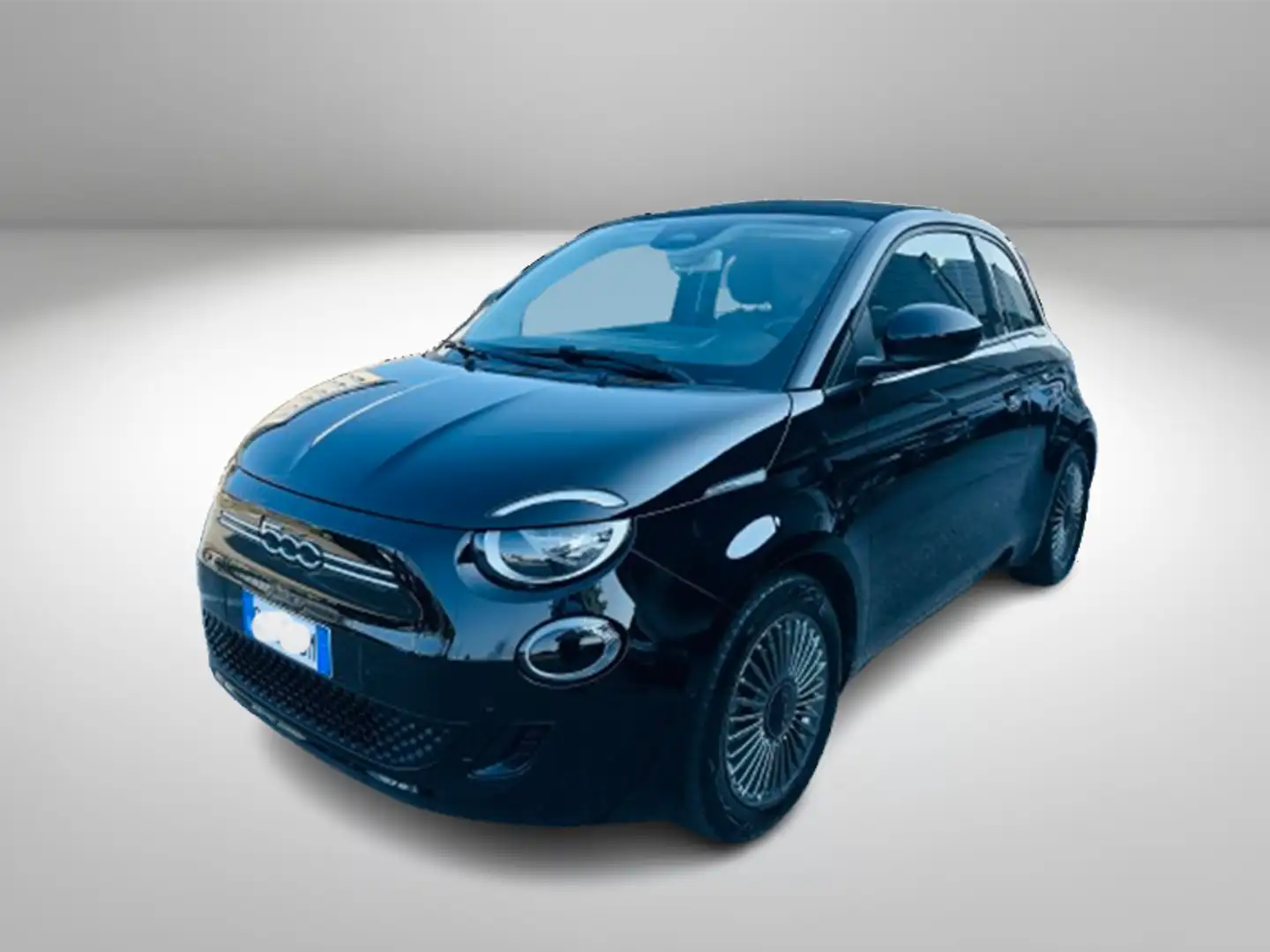 Fiat 500e 500e Cabrio 42 kWh Icon Zwart - 1