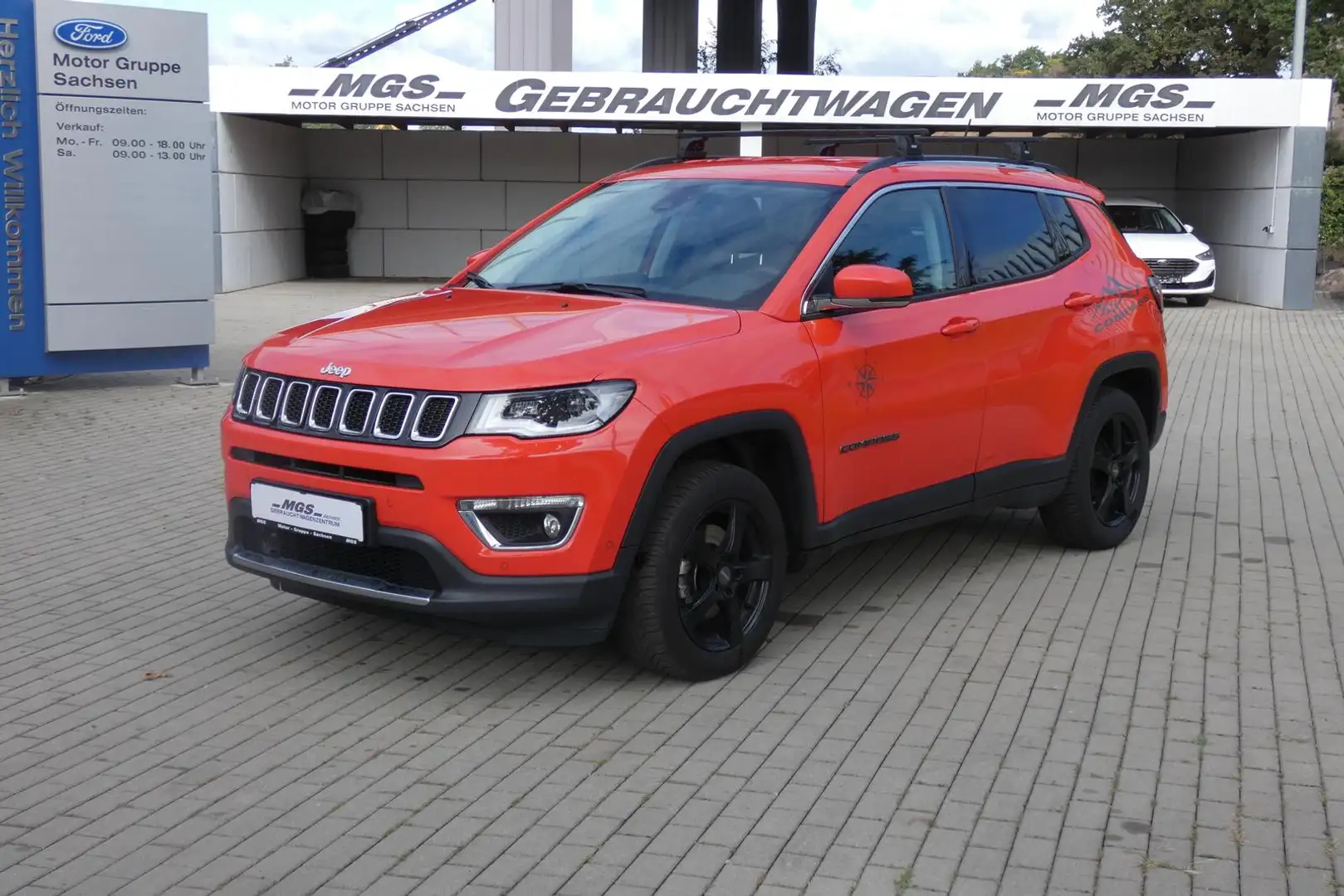 Jeep Compass 1.4 Limited # AWD #ACC #SZH #DAB+ #KAM #AHK Orange - 2