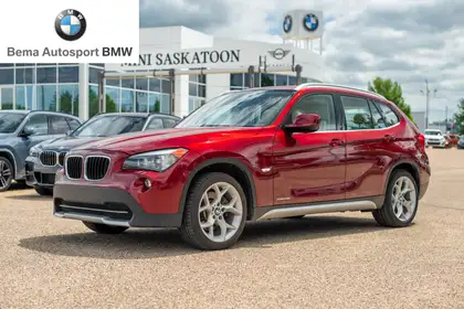 Red 2012 BMW X1 SUV / Crossover 8-Speed Automatic