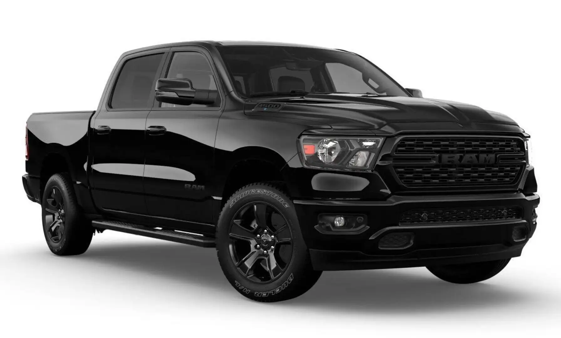 RAM 1500 BIG HORN eTorque 2023 Pronta consegna Zwart - 2