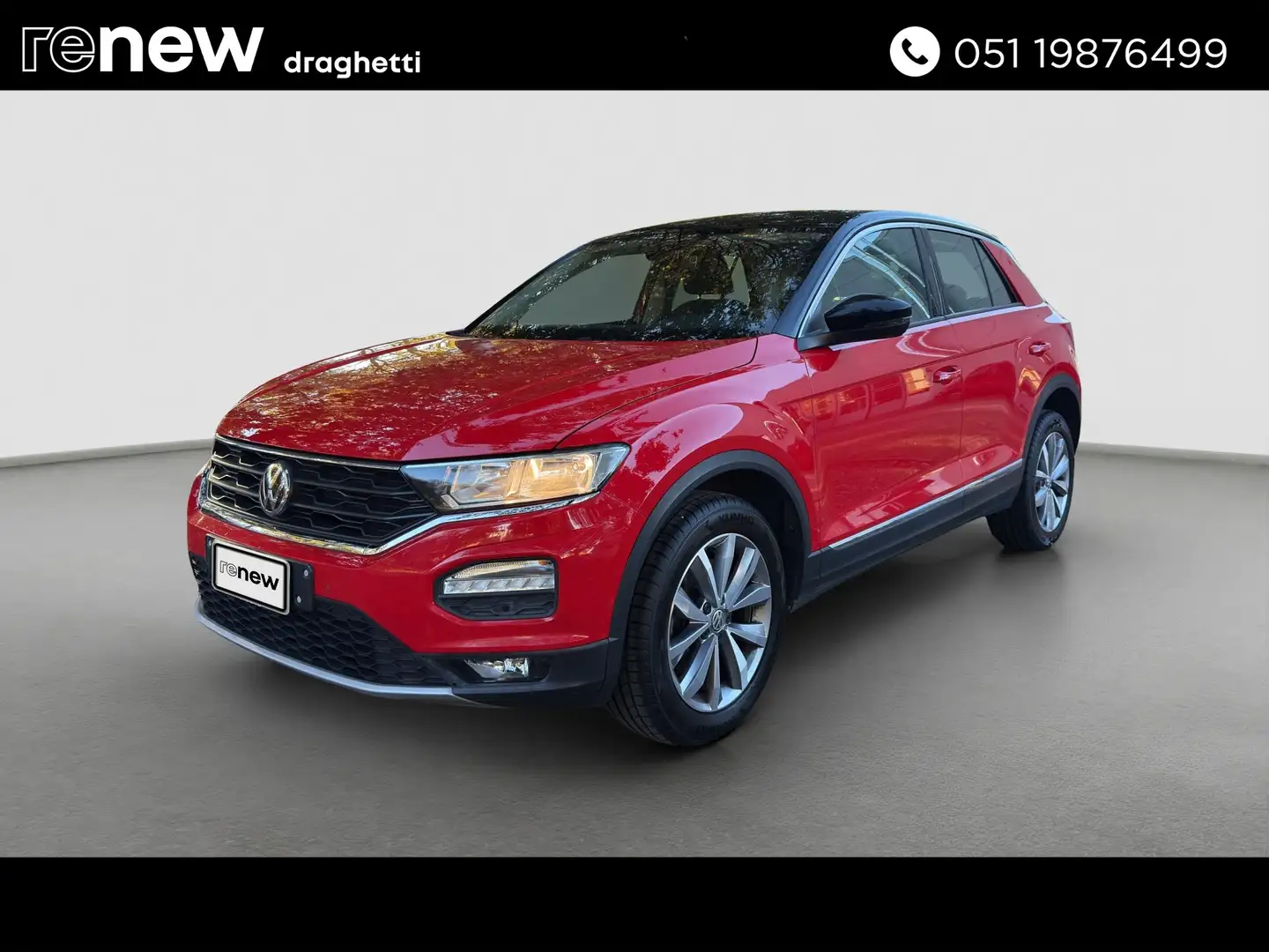 Volkswagen T-Roc 1.0 tsi Style 115cv Rouge - 1