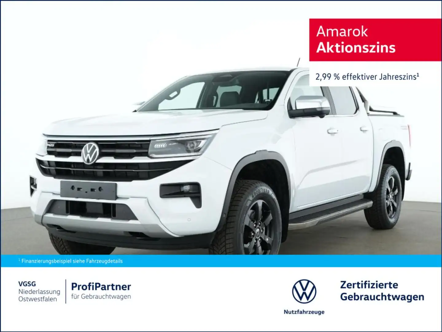 Volkswagen Amarok DC Style 4Motion AHK Bluetooth Navi LED Weiß - 1