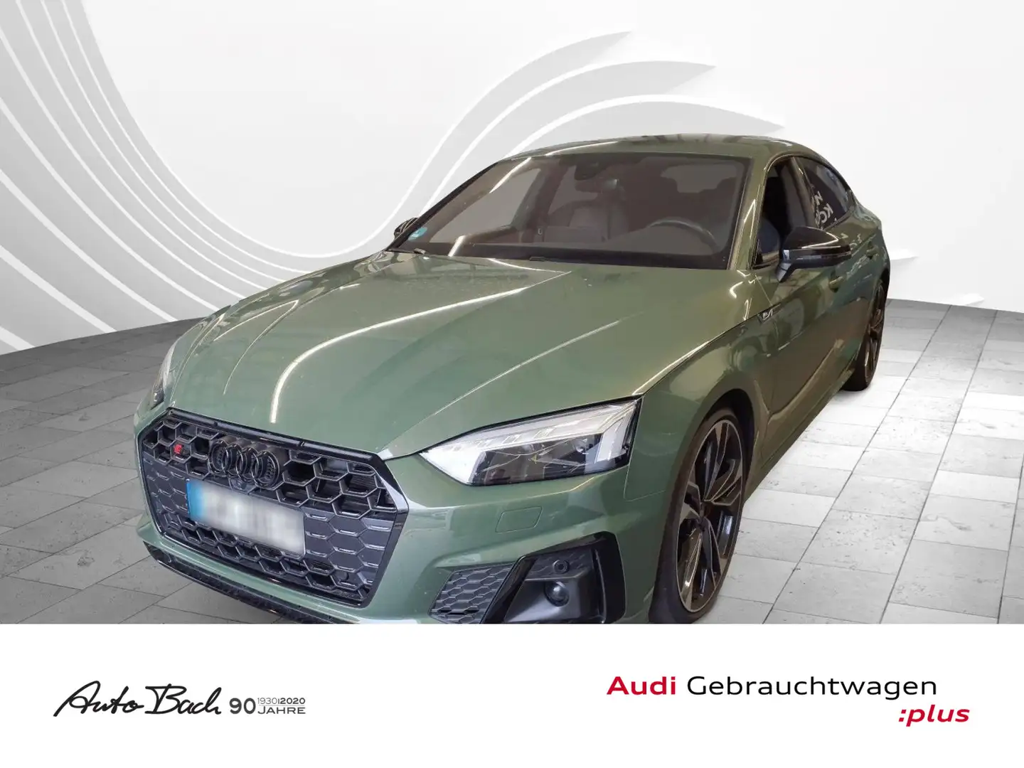 Audi S5 3.0 TDI qu tiptronic Navi LED ACC B Groen - 1