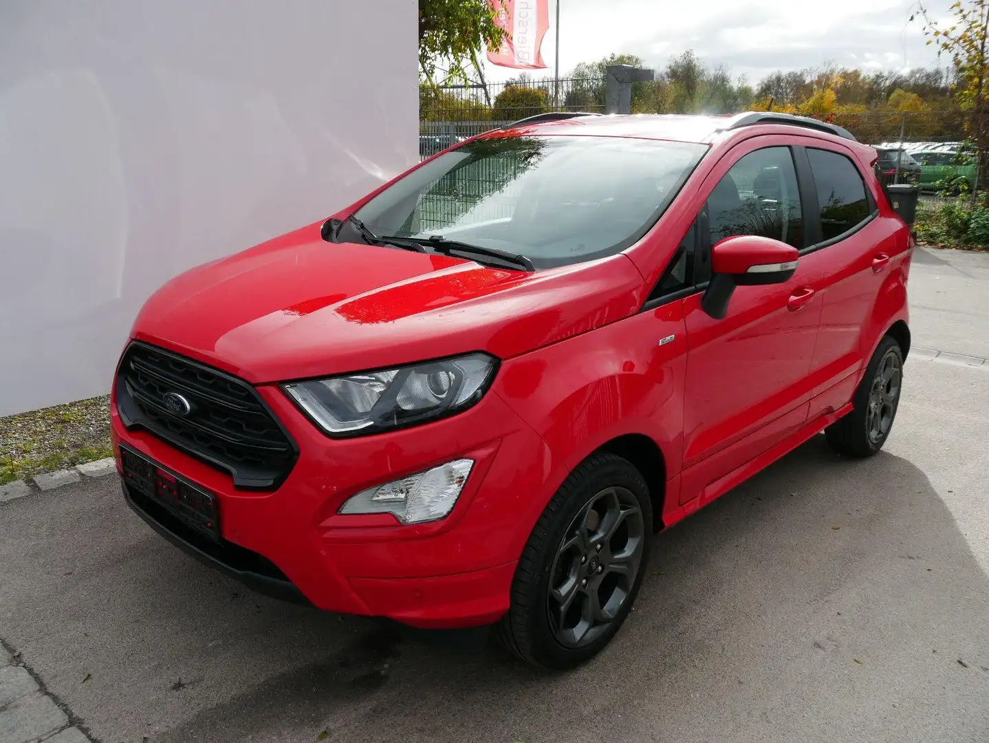Ford EcoSport 1.0*ST-LINE*NAVI*PDC*SHZ*KLIMA*AHK-ABNEHMBAR*TEMPO Rouge - 2