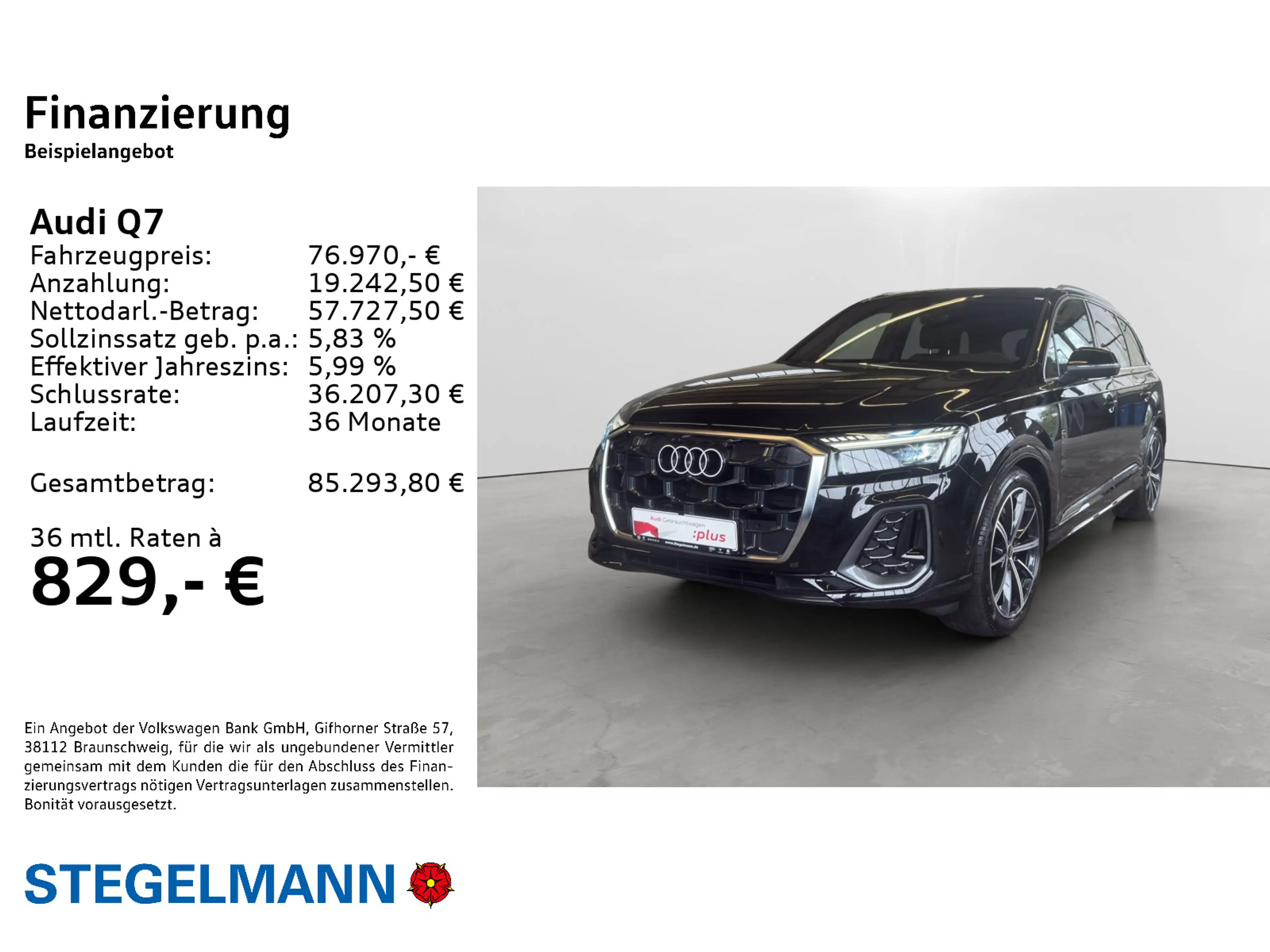 Audi Q7 50 TDI qu. S line* Pano*Matrix*AHK*B&O*21Z — photo 2