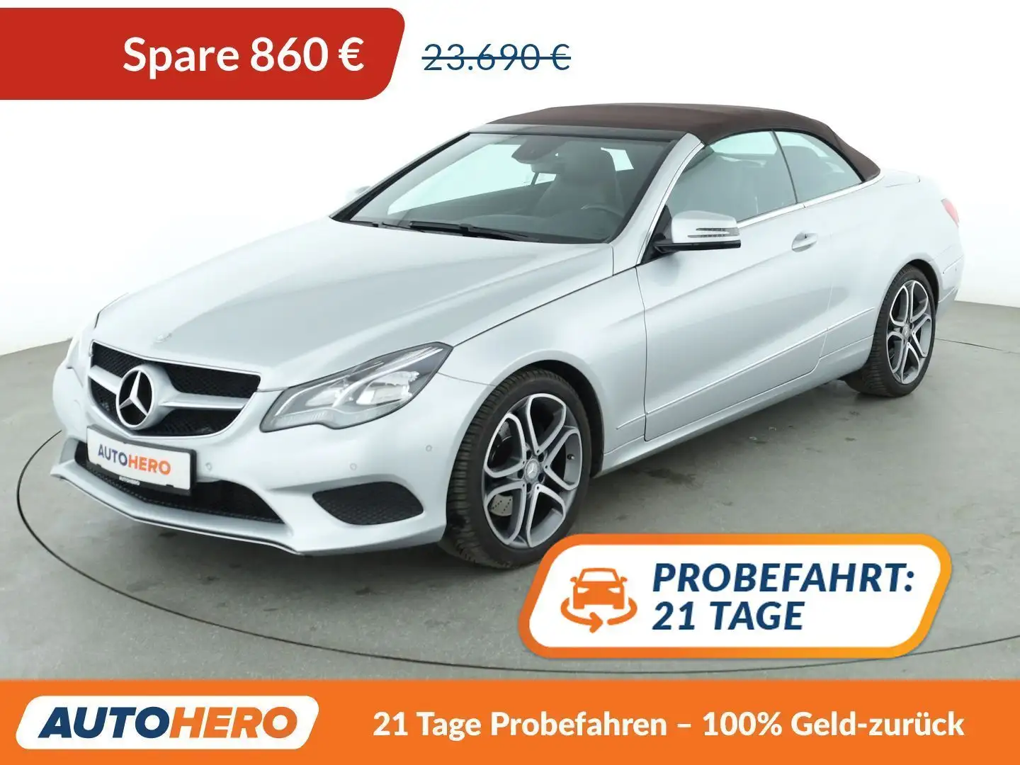Mercedes-Benz E 200 CGI Aut.*NAVI*TEMPO*PDC*SHZ*KLIMA*GARANTIE* Grau - 1