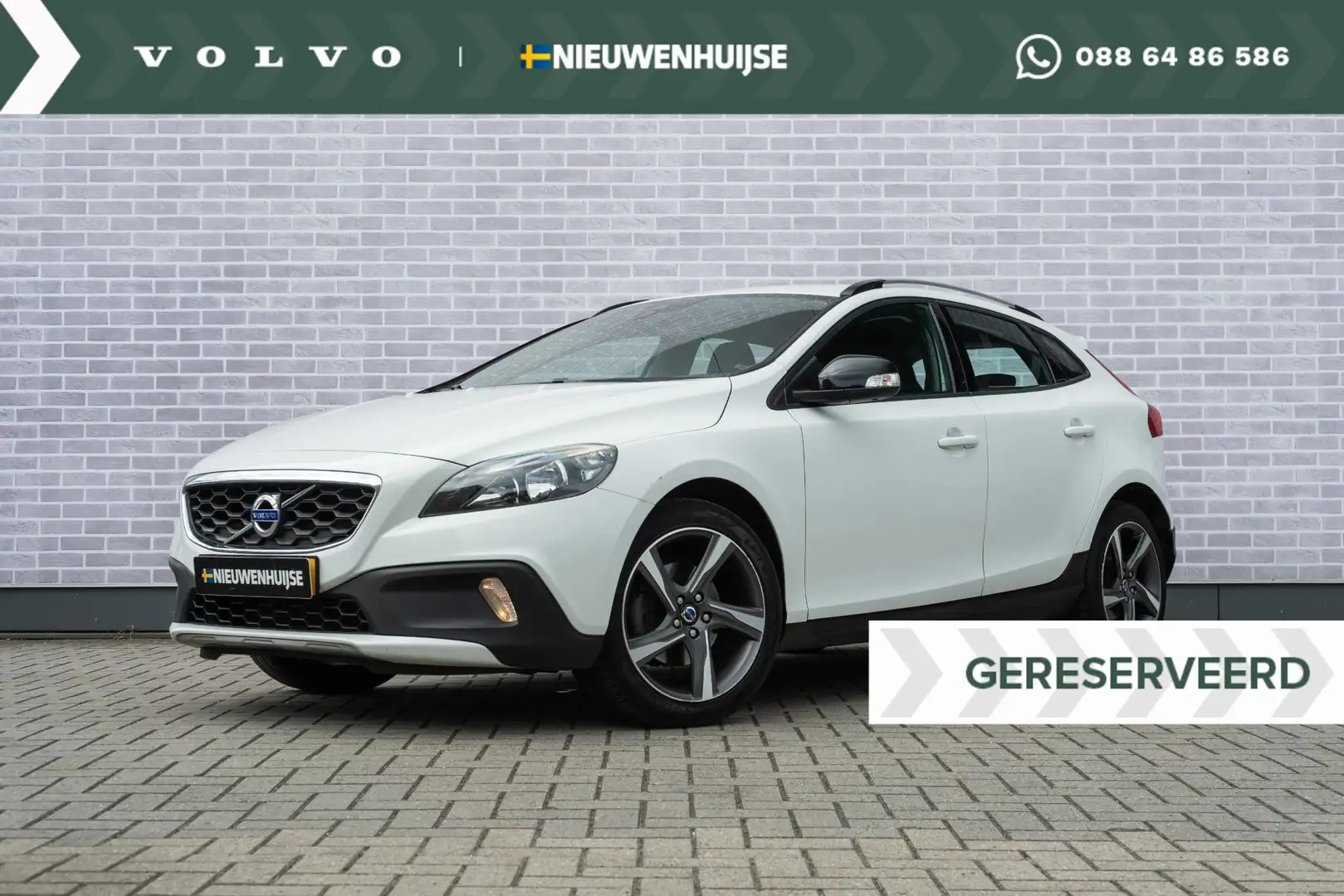 Volvo V40 Cross Country 1.6 T4 Kinetic | Camera | Automaat | Cruise Contro Weiß - 1