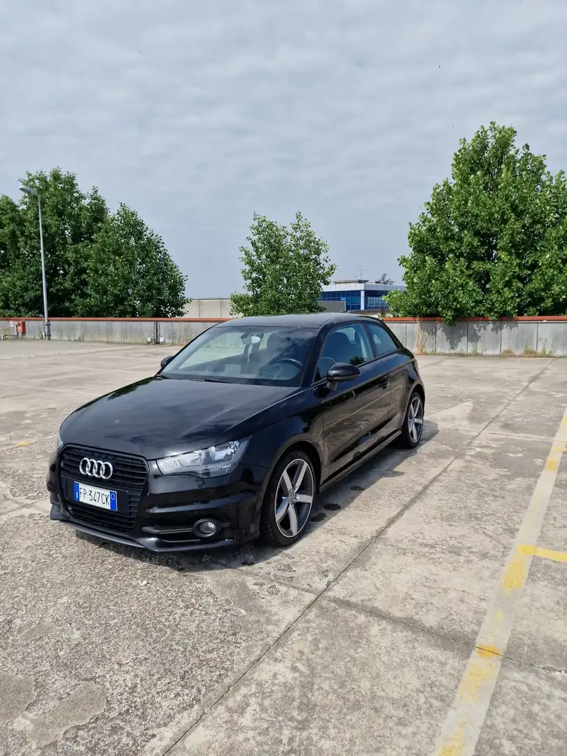 Audi A1 1.6 tdi S line edition plus 90cv Nero - 1