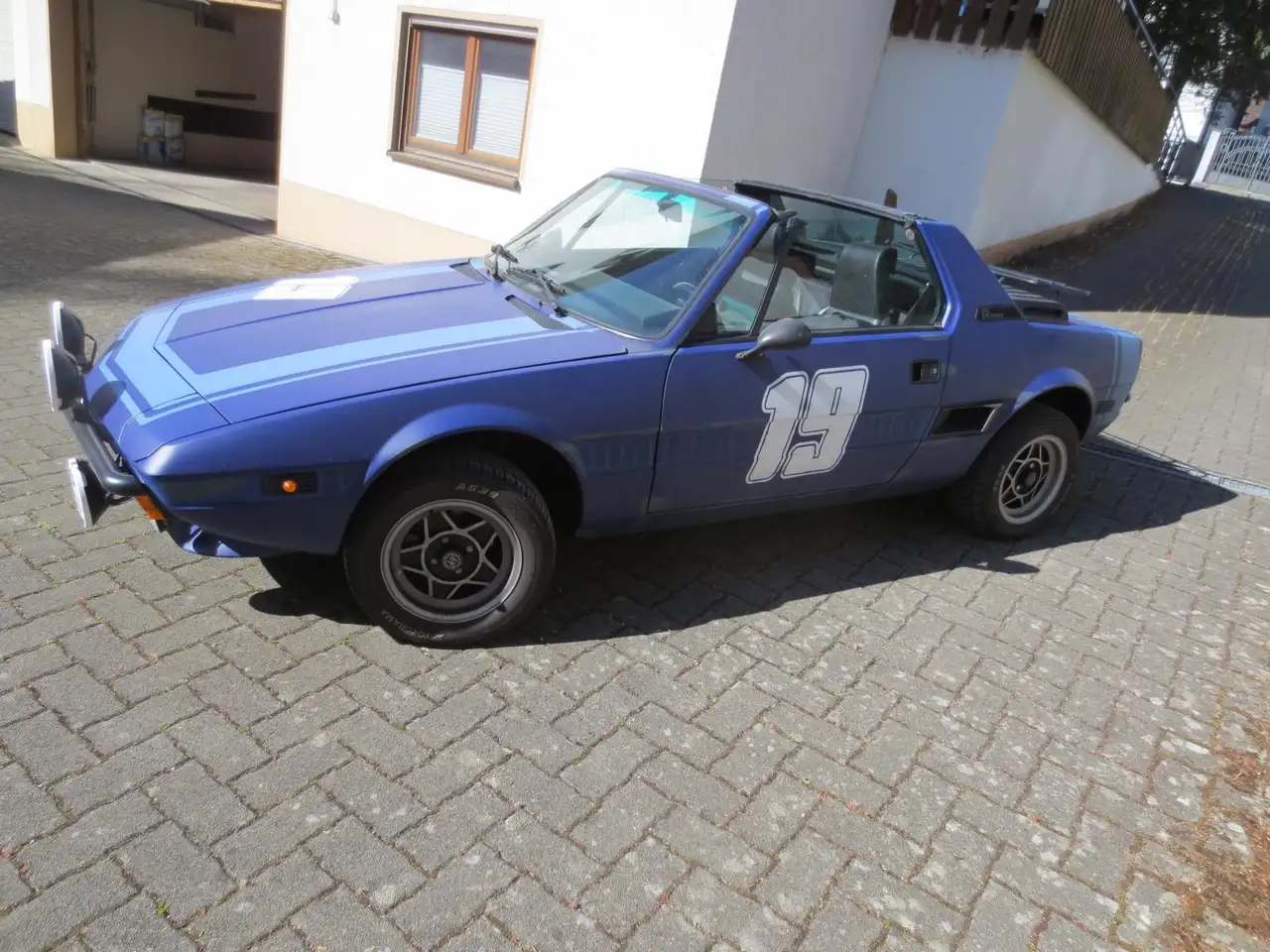 Fiat X 1/9 " RALLY " H-Kennzeichen, foto 4