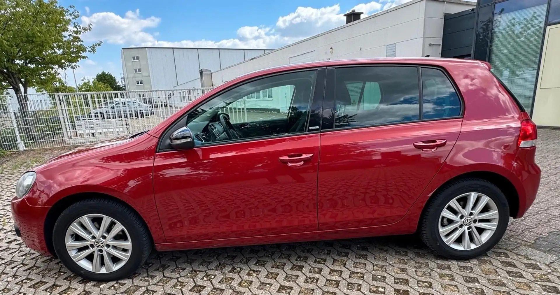 Volkswagen Golf VI Style Temp/SHZ/EUR5 Rojo - 2