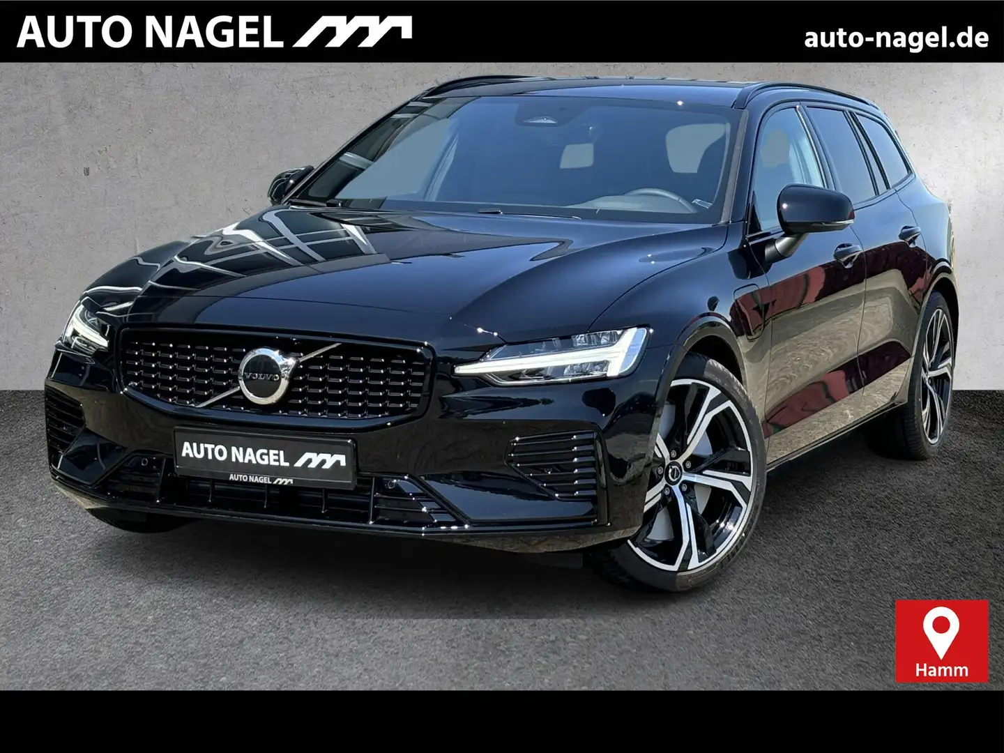 Volvo V60 V60 Recharge T6 Plus Dark /Sitzhzg./Google/LED// Schwarz - 1
