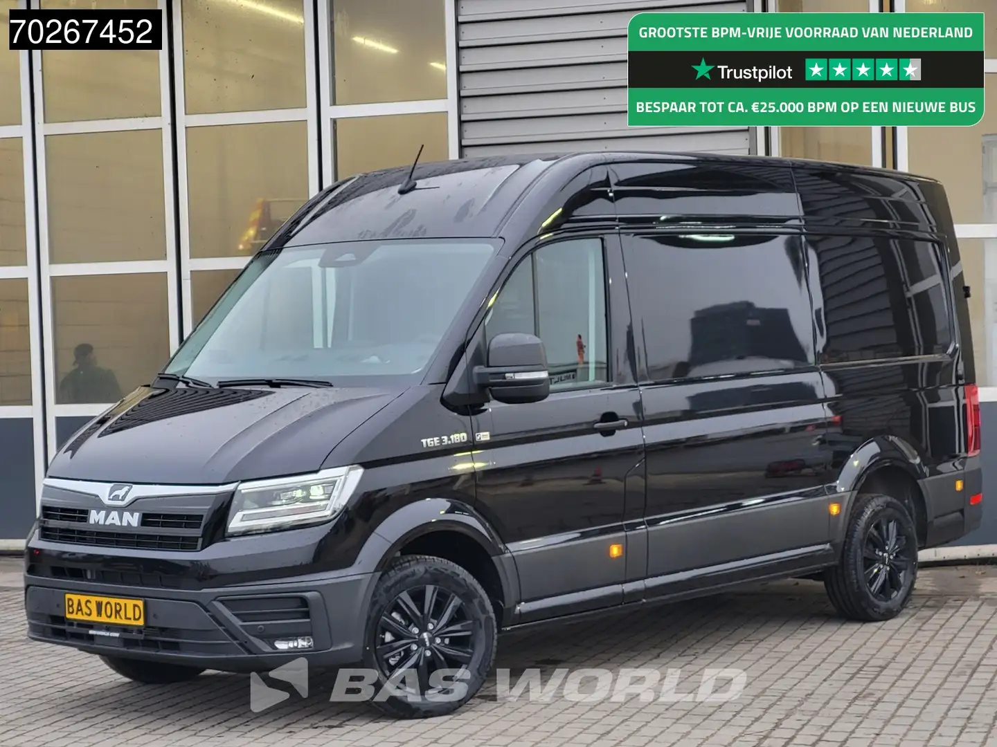 MAN TGE 3.180 Automaat 2025 model Facelift Black Edition L Černá - 1