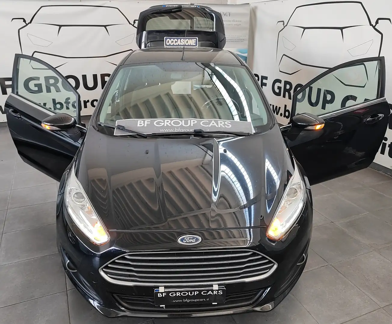 Ford Fiesta Fiesta 3p 1.2 Black*titanium* Nero - 2