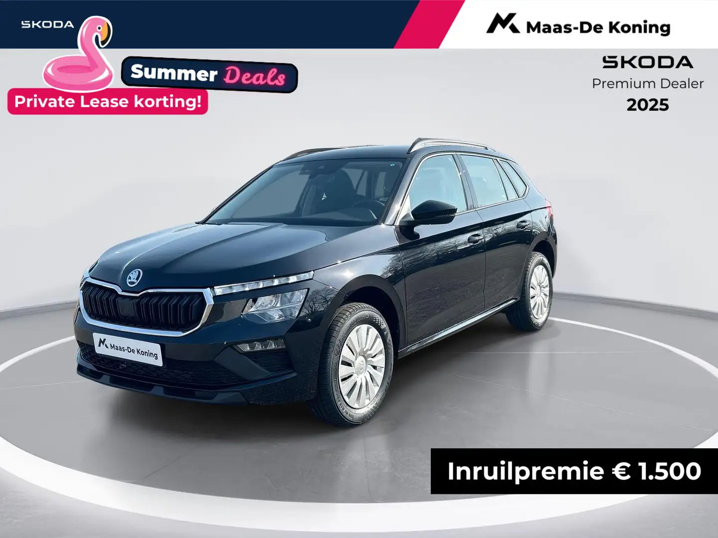 Skoda Kamiq Essence 1.0 TSI 85 kW / 115 PK SUV 6 versn. Hand | Schwarz - 1