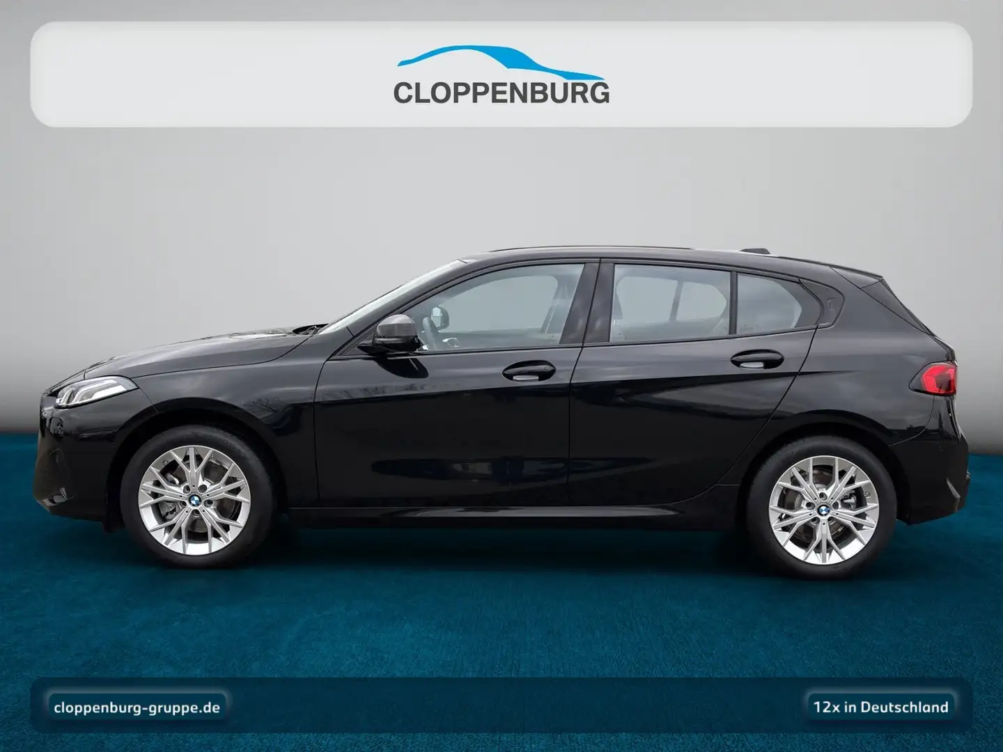 BMW 118 d Navi+SHZ+HiFi+Spurass.+Klimaaut.+LED+Ambi Schwarz - 2